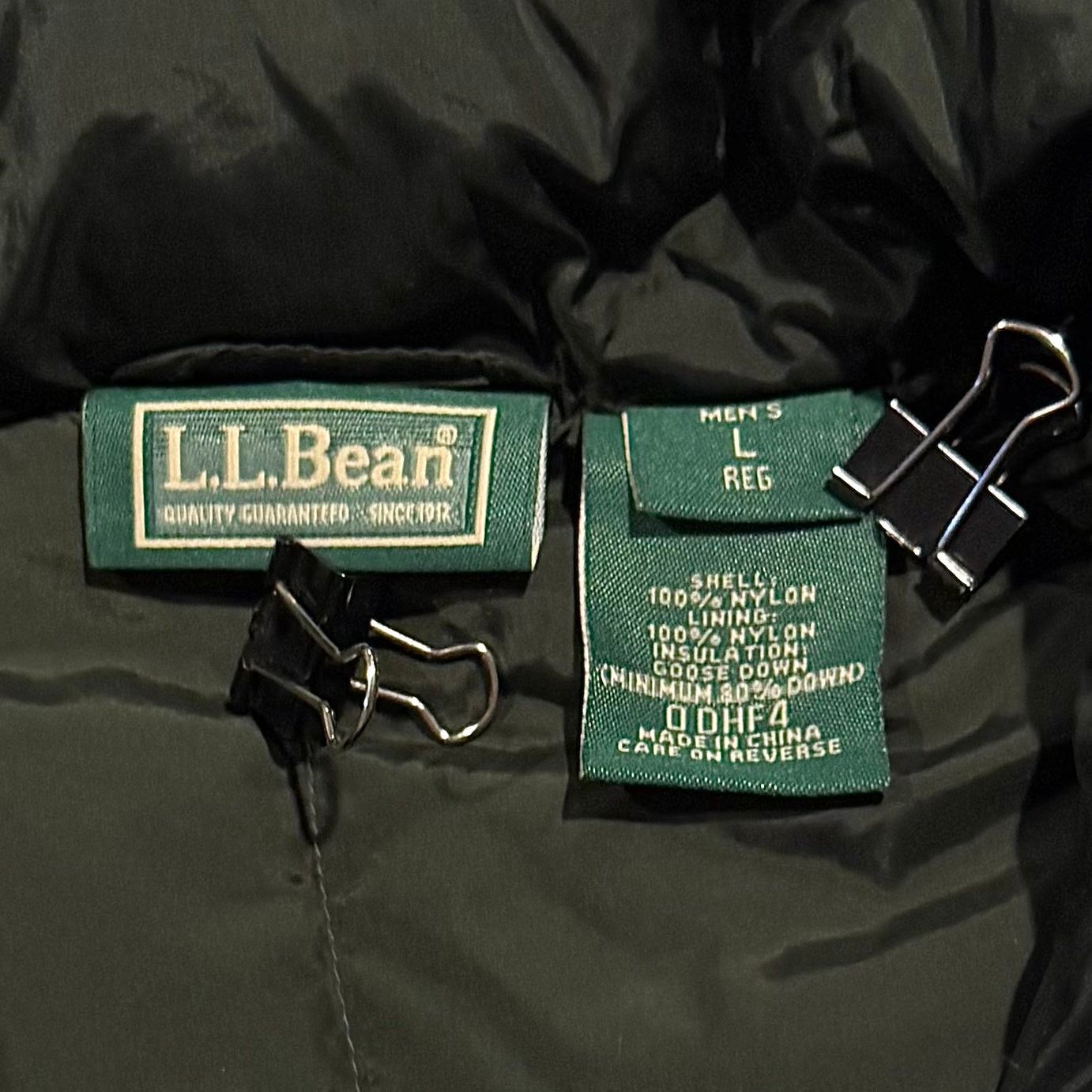 L.L. Bean Vintage LL Bean Vest Puffer Goose Down Quilted Snap Large Size US L / EU 52-54 / 3 - 3 Thumbnail