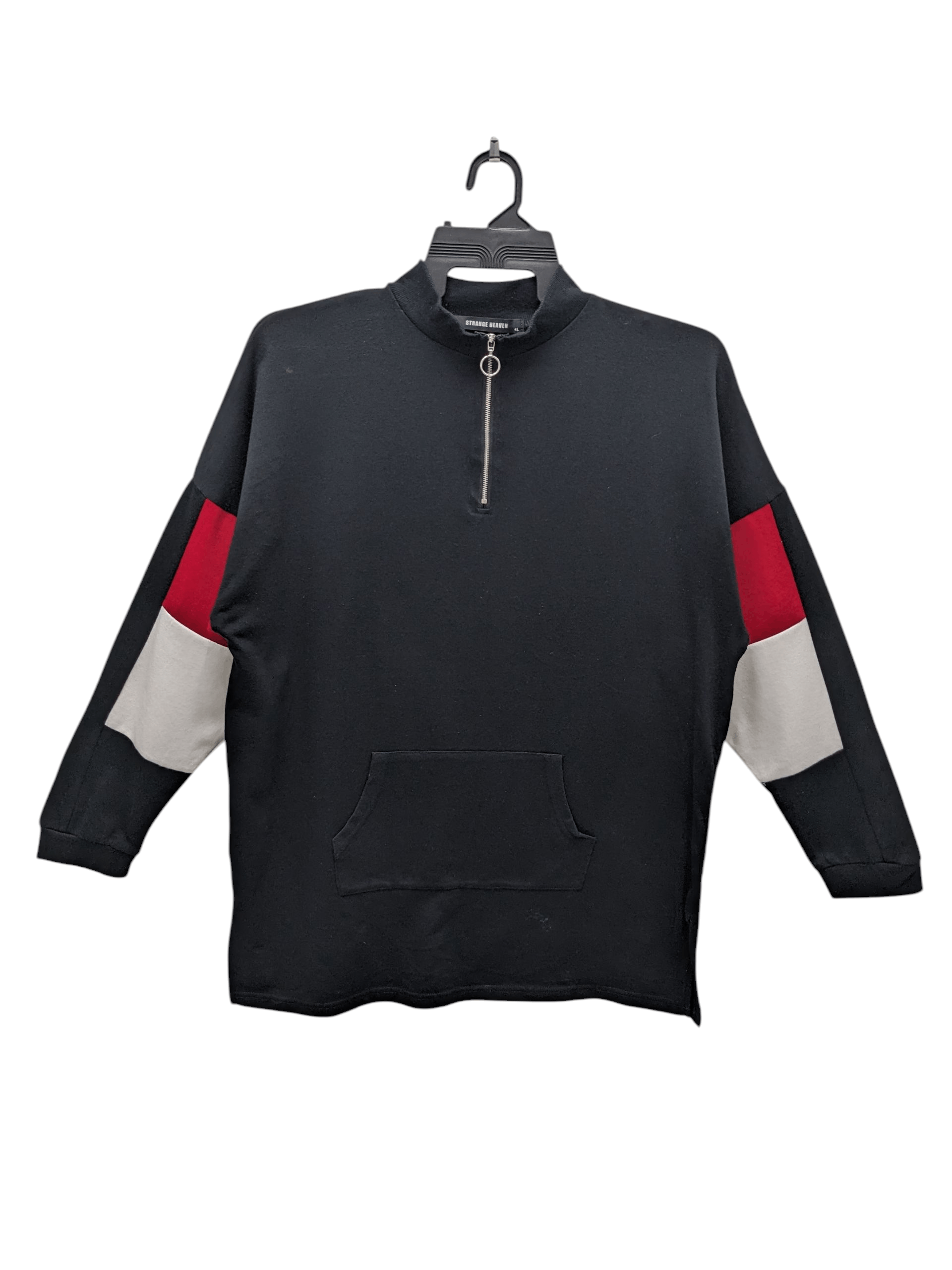 Japanese Brand Strange Heaven Japanese Brand Colour Block Sweatshirt Size US XXL / EU 58 / 5 - 1 Thumbnail