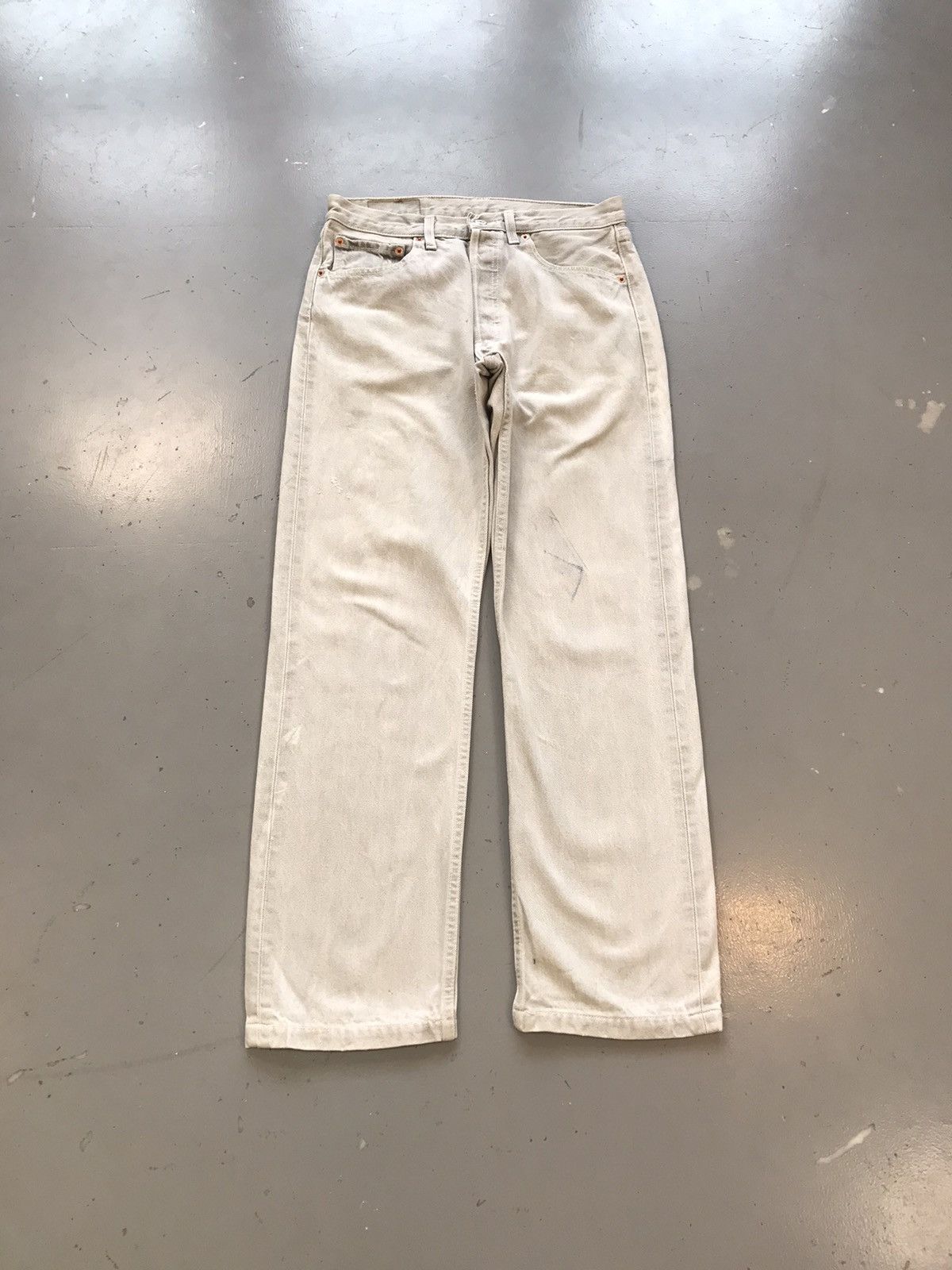 Vintage Levi’s straight fit botten up denim