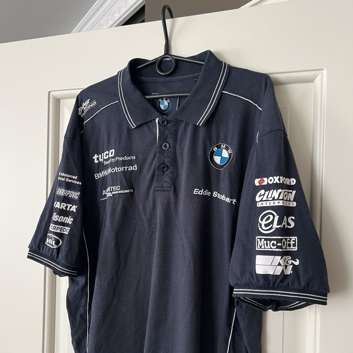 BMW Vintage BMW Racing Polo Motorrad Size US XL / EU 56 / 4 - 2 Thumbnail