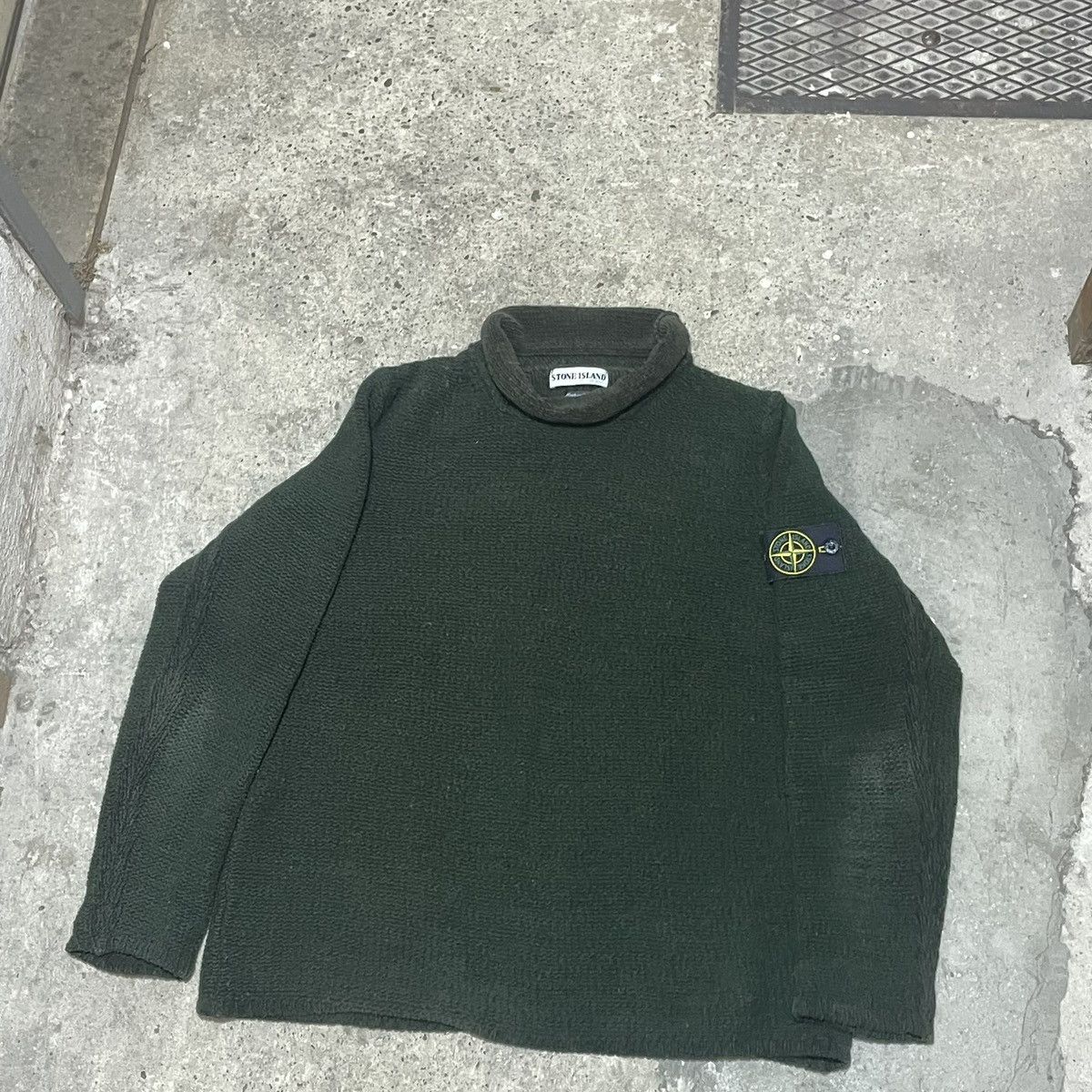 Stone Island Vintage stone island sweater crewneck Size US L / EU 52-54 / 3 - 2 Thumbnail