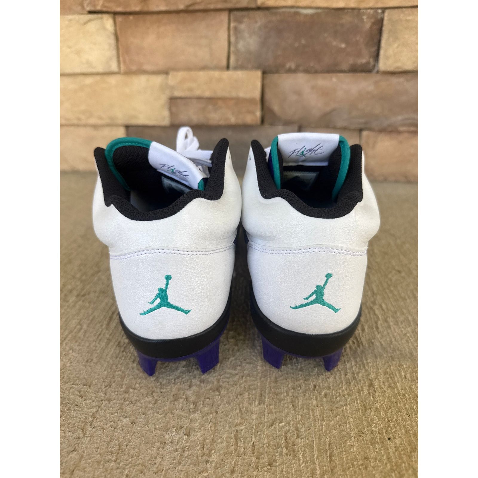 Nike Nike Air Jordan Stadium Cleat GRAPE Baseball Cleats size 11 Size US 11 / EU 44 - 4 Thumbnail