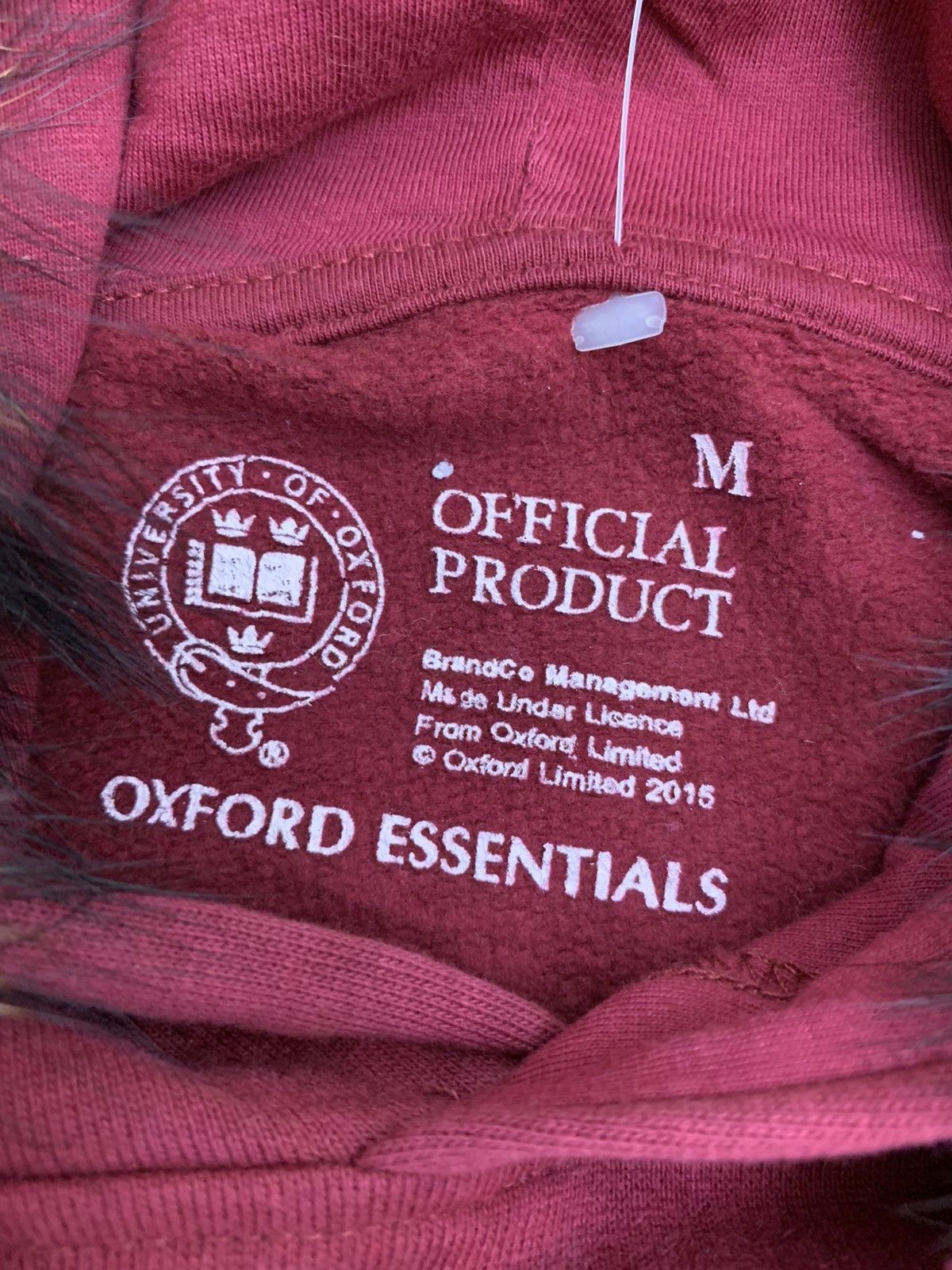 Japanese Brand OXFORD UNIVERSITY FAUX FUR HOODIE IFSIXWASNINE LGB STYLE Size US M / EU 48-50 / 2 - 9 Thumbnail