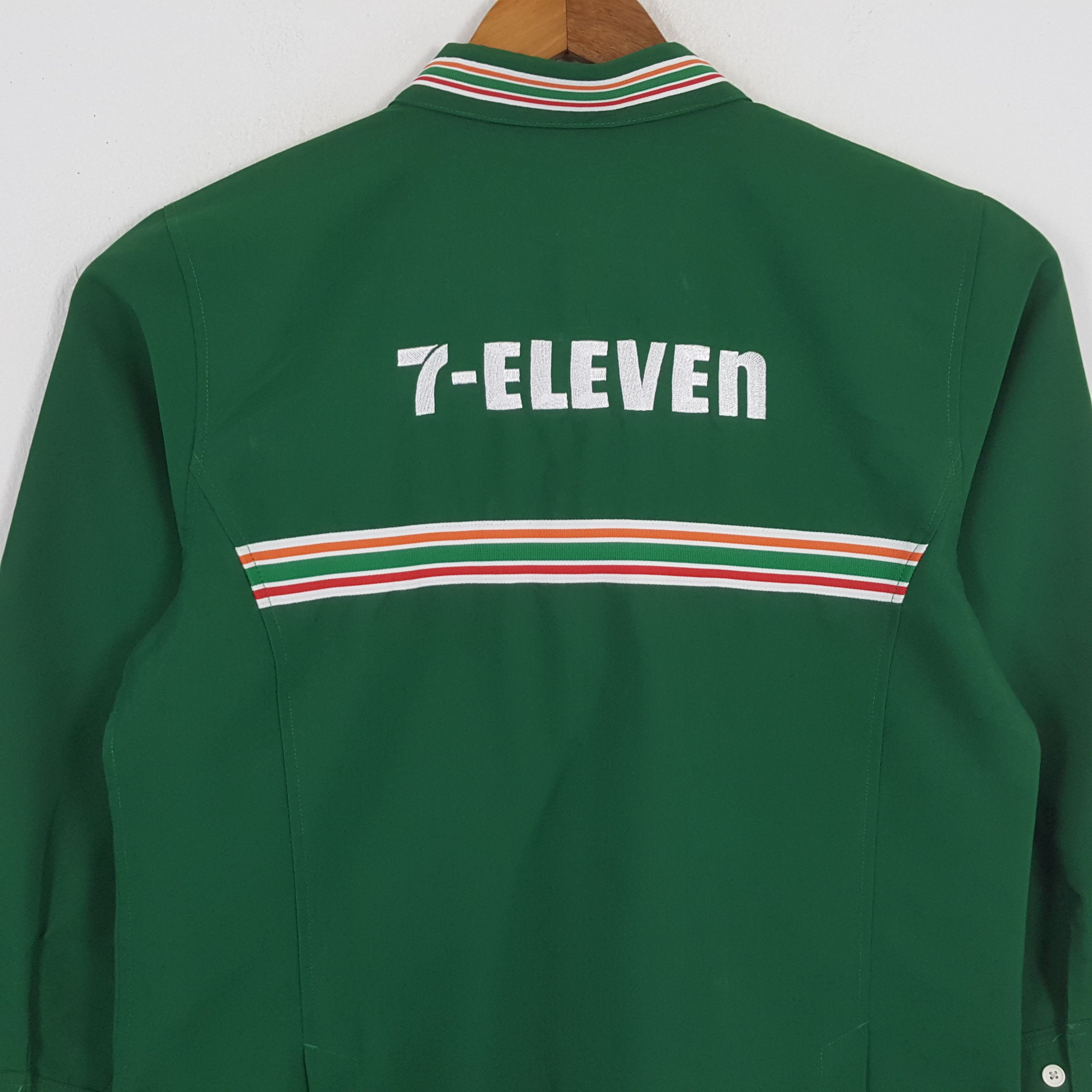 Japanese Brand × Vintage Vintage 7-ELEVEn Japanese Workers Uniform Jacket Size US M / EU 48-50 / 2 - 2 Thumbnail