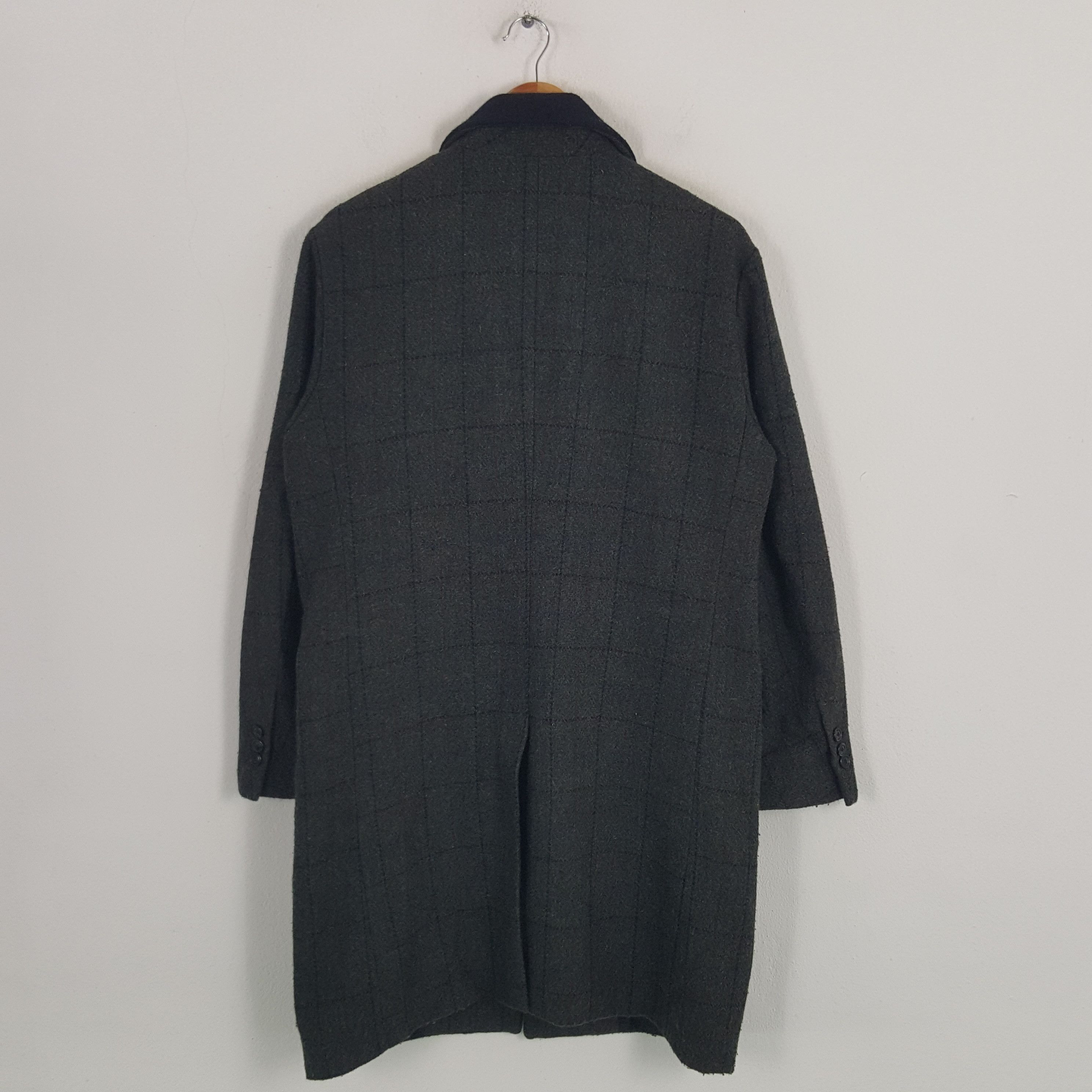 Harris Tweed × Vintage Vintage Harris Tweed Designer Brand Trench Coat Jacket Size US M / EU 48-50 / 2 - 3 Thumbnail