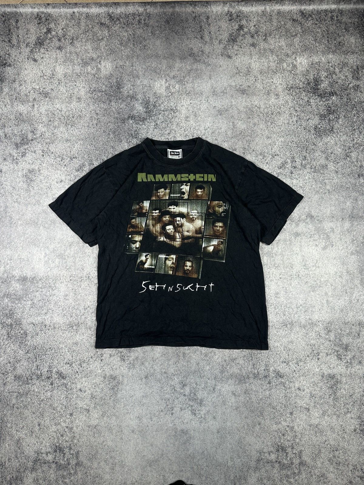 Band Tees Vintage The Roxx Rammstein Logo T-shirt Rock 90s Rare L Y2K Size US L / EU 52-54 / 3 - 1 Thumbnail