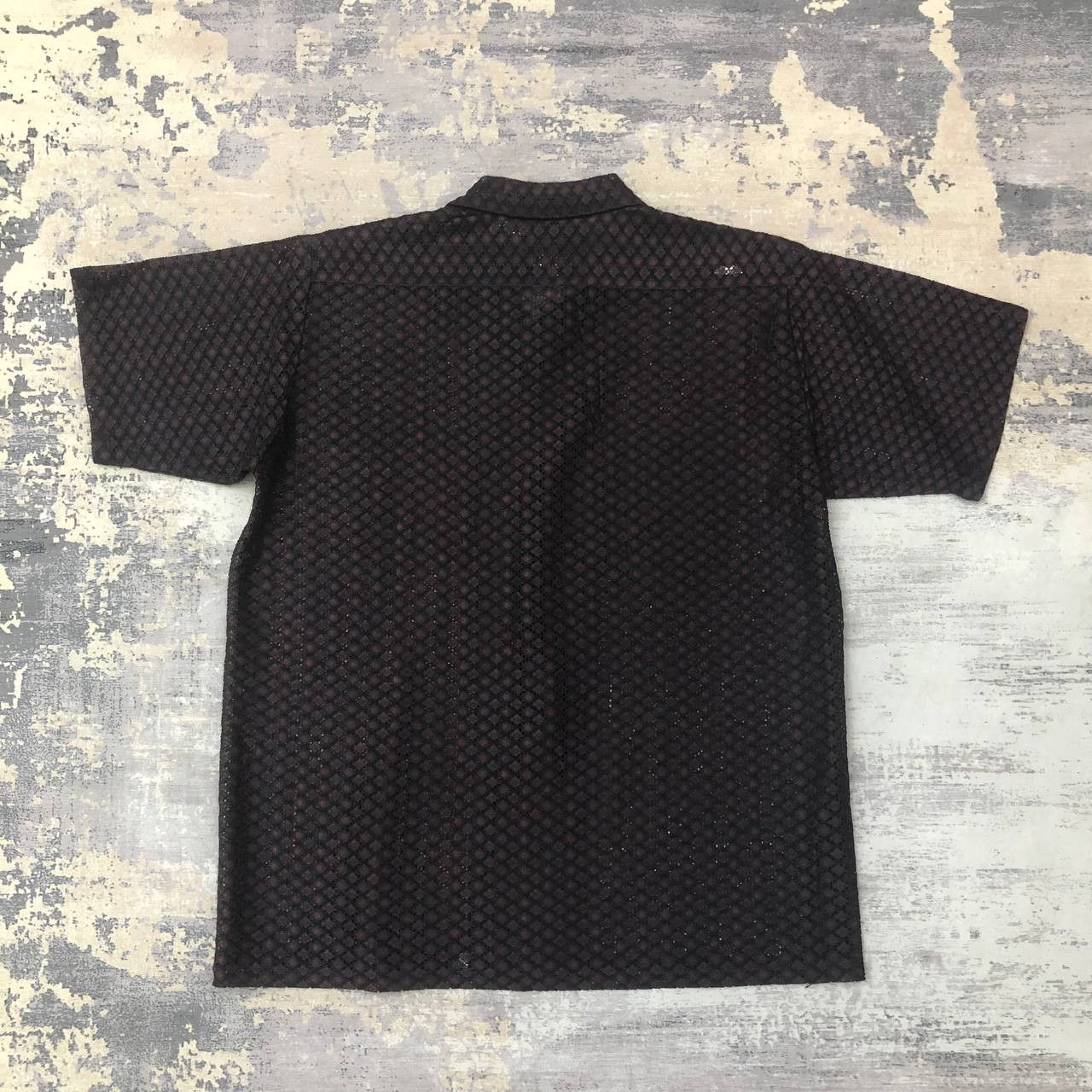 Japanese Brand × Vintage T454 VTG OIDA CROWN MESH BOWLING SHIRTS Size US L / EU 52-54 / 3 - 3 Thumbnail