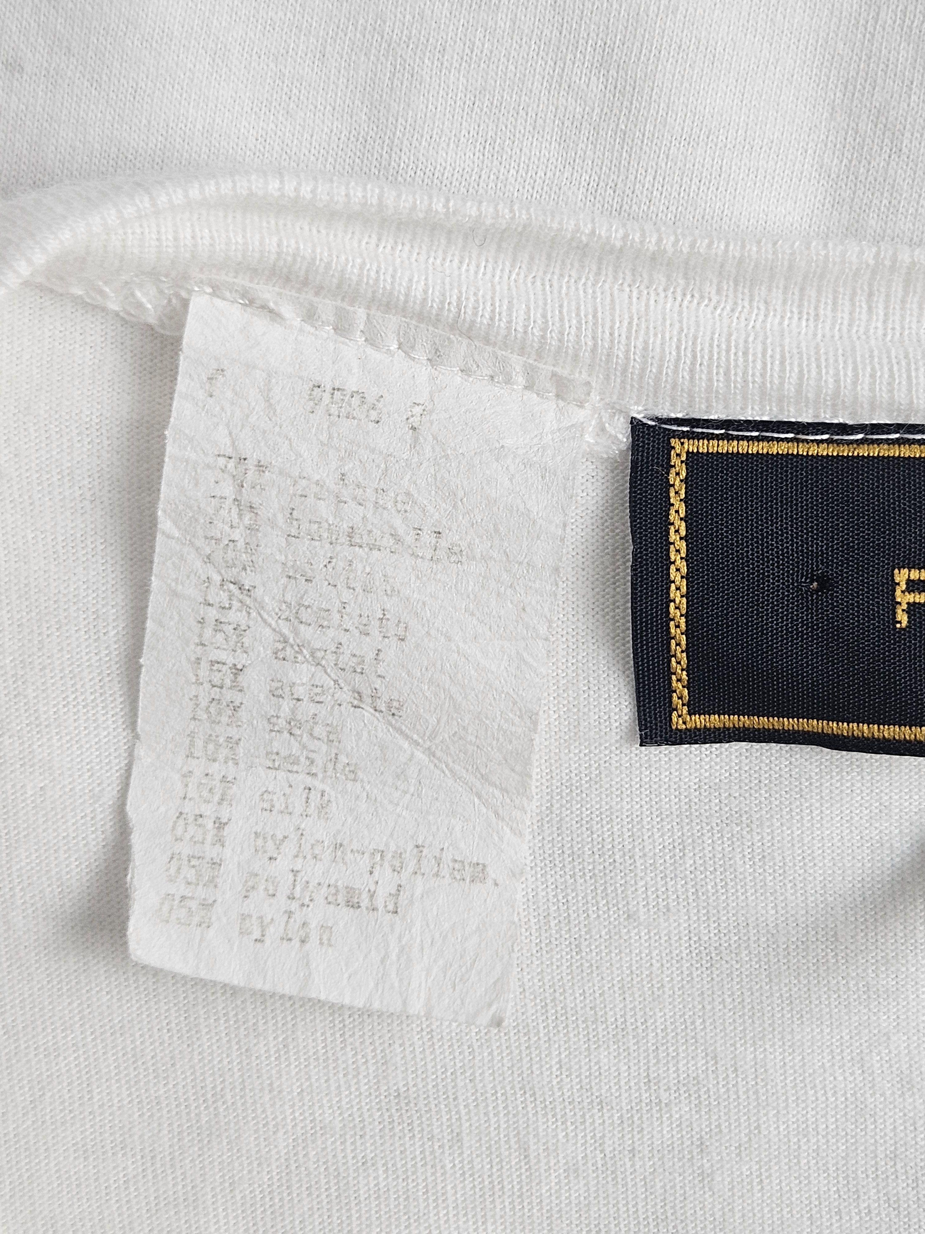 Fendi Vintage Fendi Roma italy embroidery shirt Size US S / EU 44-46 / 1 - 4 Thumbnail