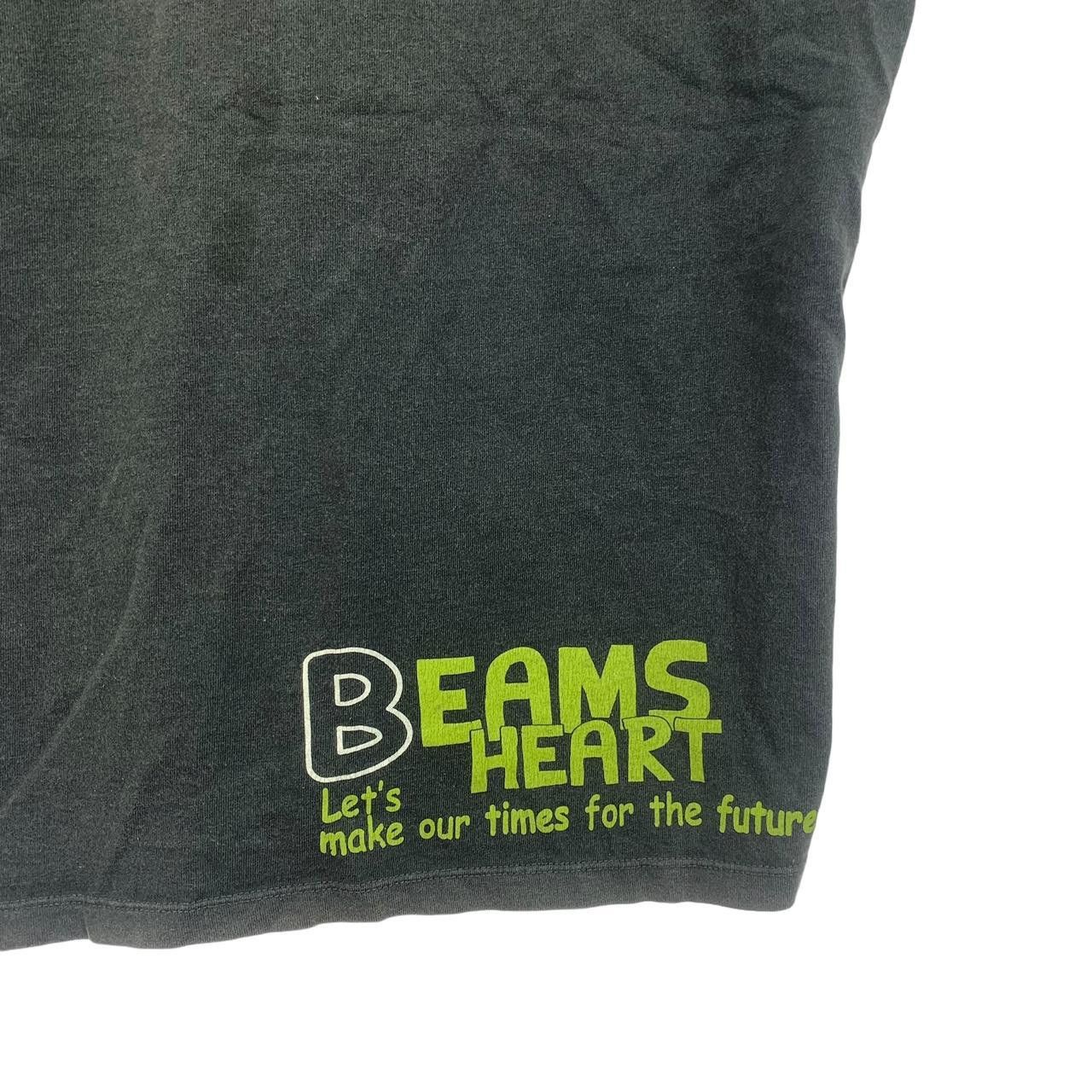 Other BEAMS HEART JAPAN Smile Future Natural Faded Tee Shirt Size US L / EU 52-54 / 3 - 7 Thumbnail