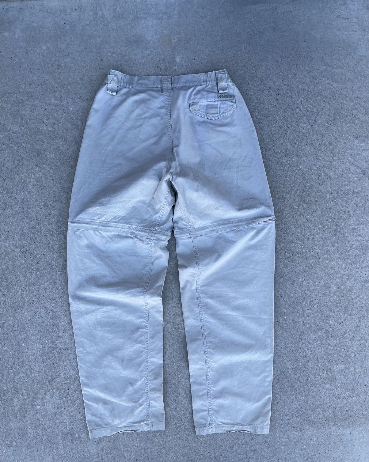 Vintage Vintage Columbia Hiking Pants Convertible Utility Khaki Size US 32 / EU 48 - 12 Thumbnail