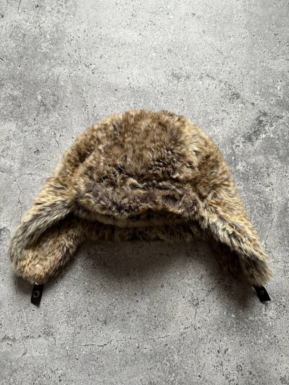 Japanese Brand × Vintage y2K archival japan fur fuzzy USHANKA trapper hat Size ONE SIZE - 4 Thumbnail