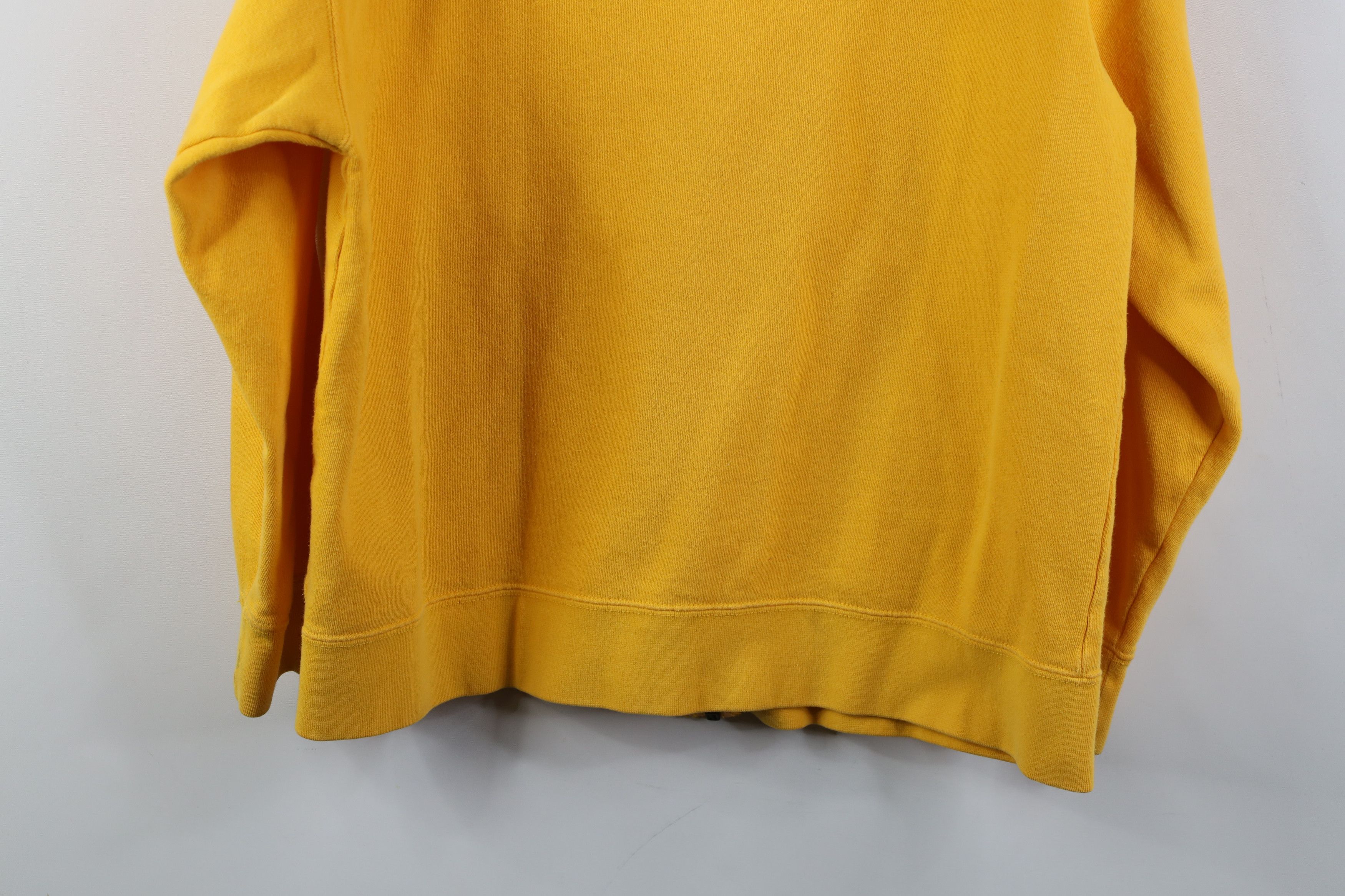 Nike Vintage Y2K Nike Scott Mini Swoosh Full Zip Hoodie Yellow Size XL / US 12-14 / IT 48-50 - 16 Thumbnail