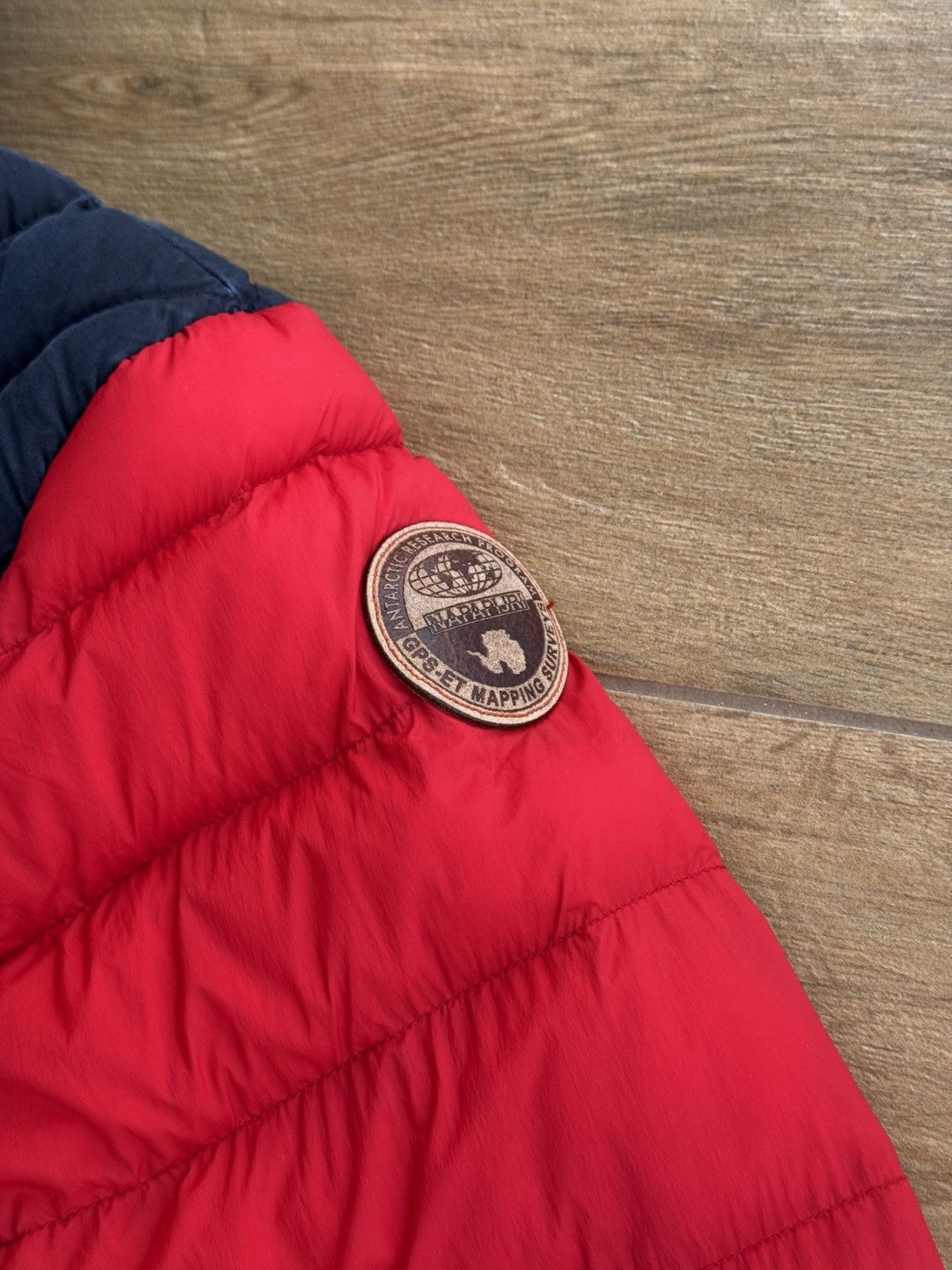 Napapijri × Vintage Napapijiri Articage Mountain W' Outdoor MicroPuffer Jacket Size S / US 4 / IT 40 - 8 Thumbnail