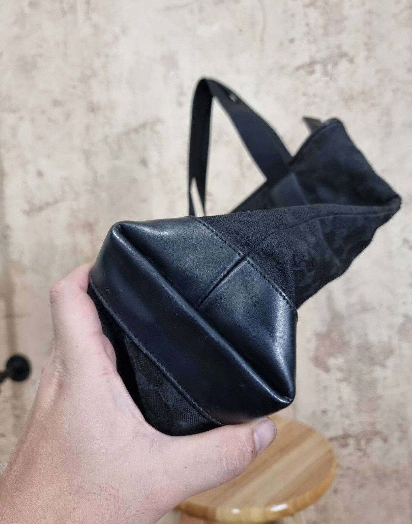Gucci Gucci Canvas/Leather GG Tote Bag Size ONE SIZE - 7 Thumbnail