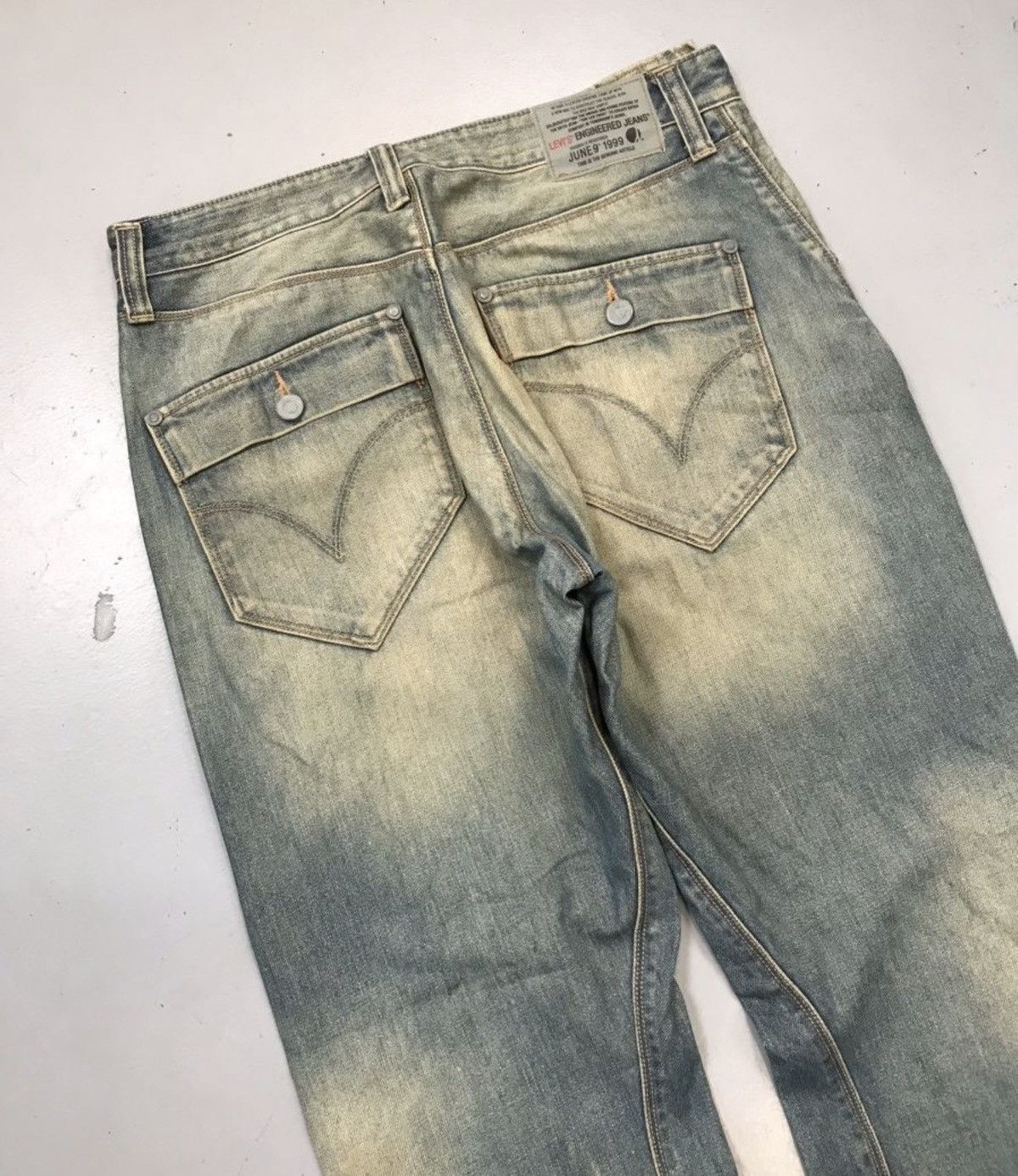 Levi's Vintage Levi’s engineer jeans denim Size US 32 / EU 48 - 3 Thumbnail