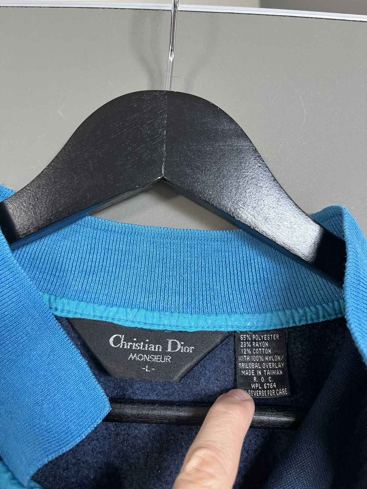 Christian Dior Monsieur 80’s Christian Dior Sport Pullover Nylon Sleeves Size US L / EU 52-54 / 3 - 5 Thumbnail