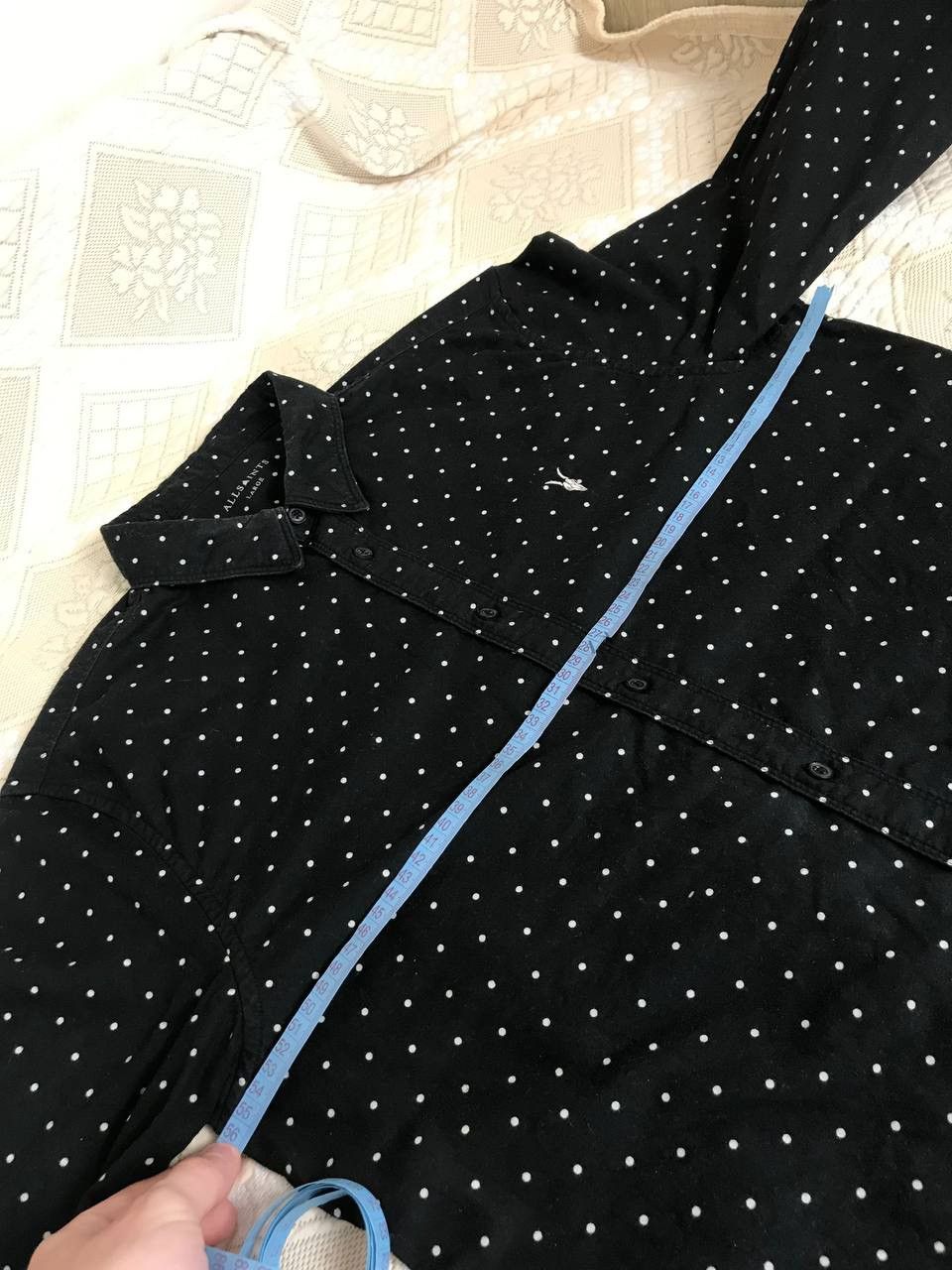 Allsaints 🔥 Allsaints Bethel LS Shirt Button Up Slim Fit Cotton Size US L / EU 52-54 / 3 - 5 Thumbnail
