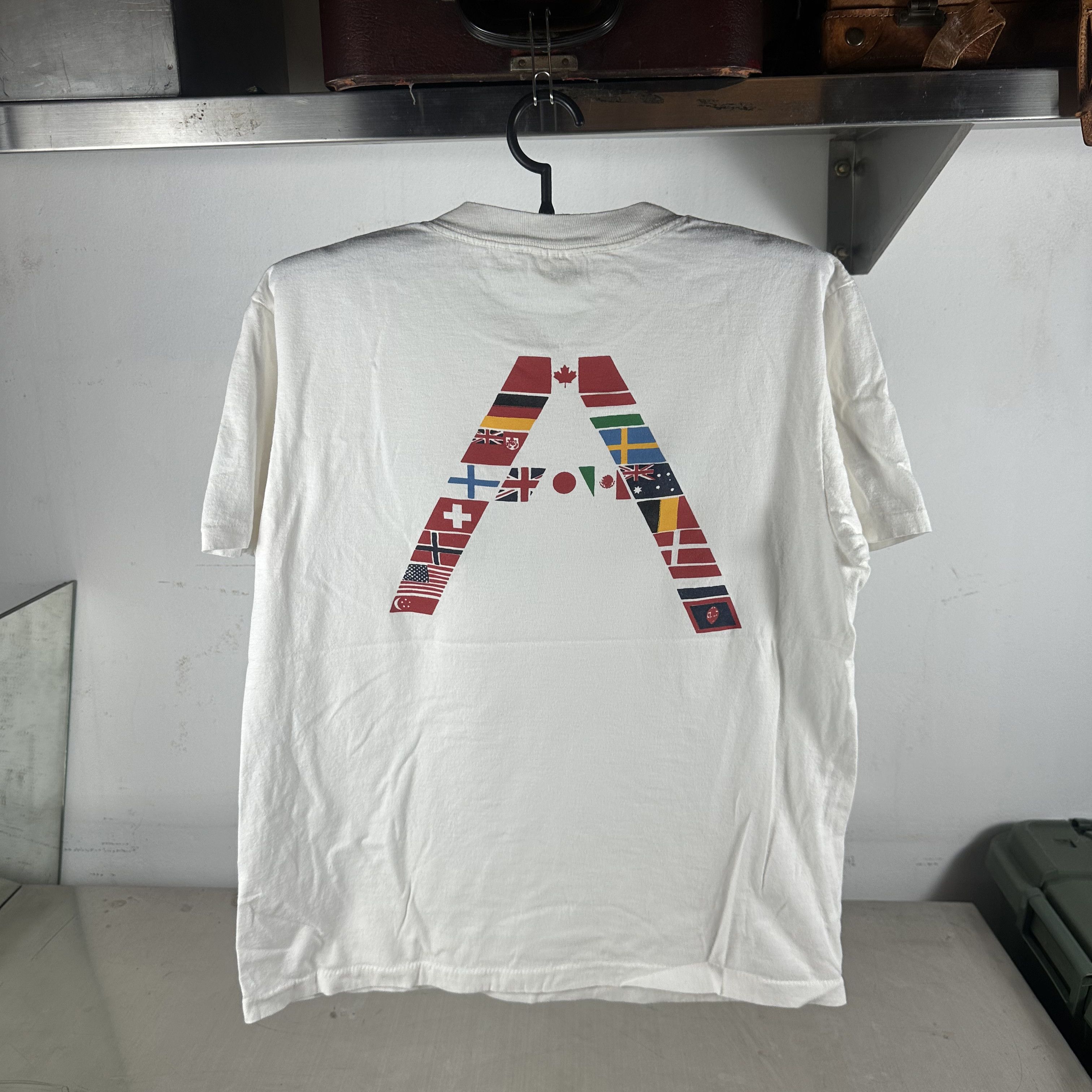 Vintage 1990-91 Face to Face Up with People Tour Punk Rock Band Tee Size US L / EU 52-54 / 3 - 3 Thumbnail