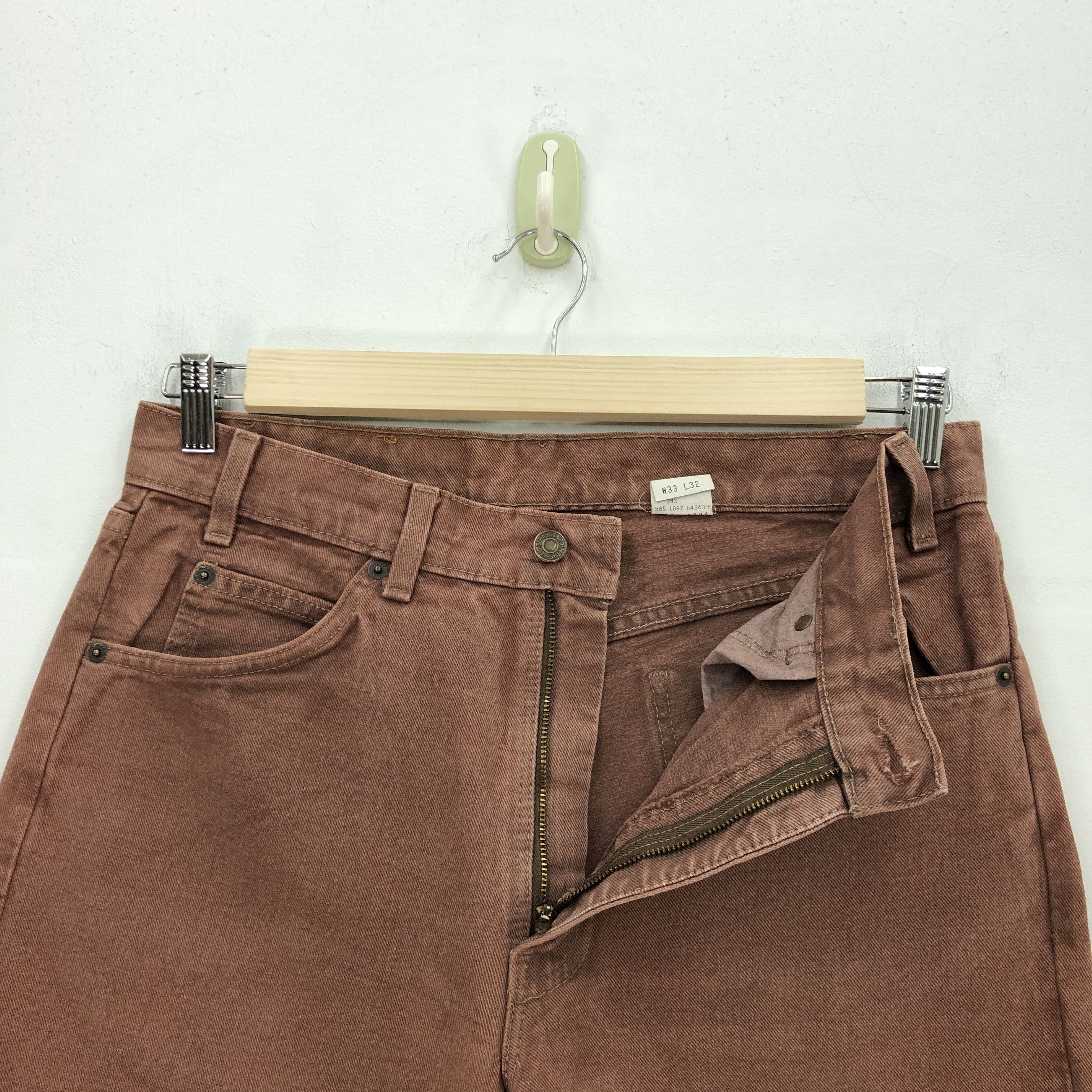Levi's Vintage Levis 550 Baggy Jeans Levi's Faded Light Wash Denim Size US 32 / EU 48 - 6 Thumbnail