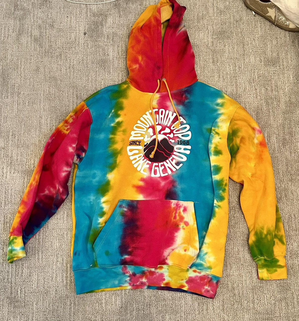 M.E. Sport MV sport rainbow tie dyed lake geneva hoodie Size M / US 6-8 / IT 42-44 - 2 Thumbnail
