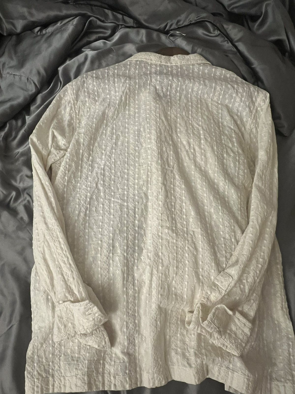 Kith kith white embroidered L/S thompson camp collar shirt Size US L / EU 52-54 / 3 - 6 Thumbnail