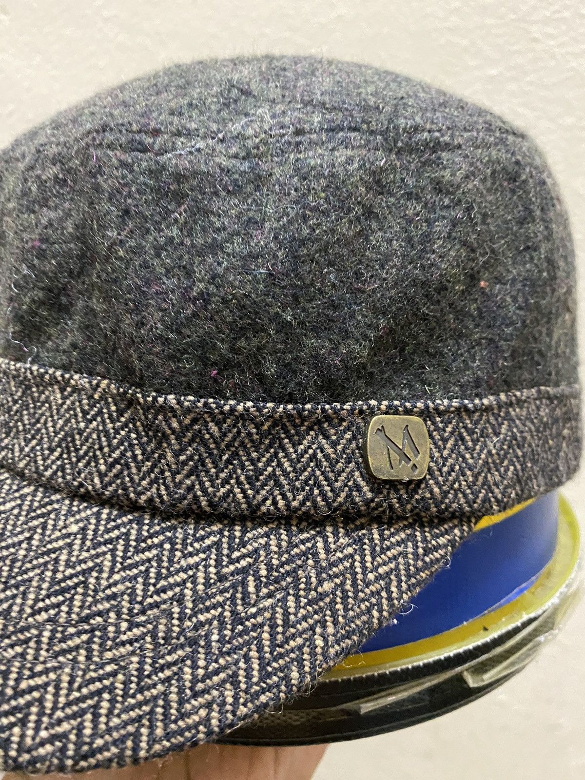 Hysteric Glamour × If Six Was Nine × Le Grande Bleu (L.G.B.) 2000s Cadet Hat Movito Wools Short Brim y2k style Size ONE SIZE - 2 Thumbnail
