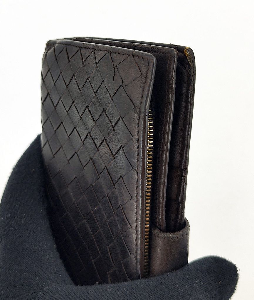 Bottega Veneta BOTTEGA VENETA button intrecciato bi-fold wallet A200 Size ONE SIZE - 14 Thumbnail