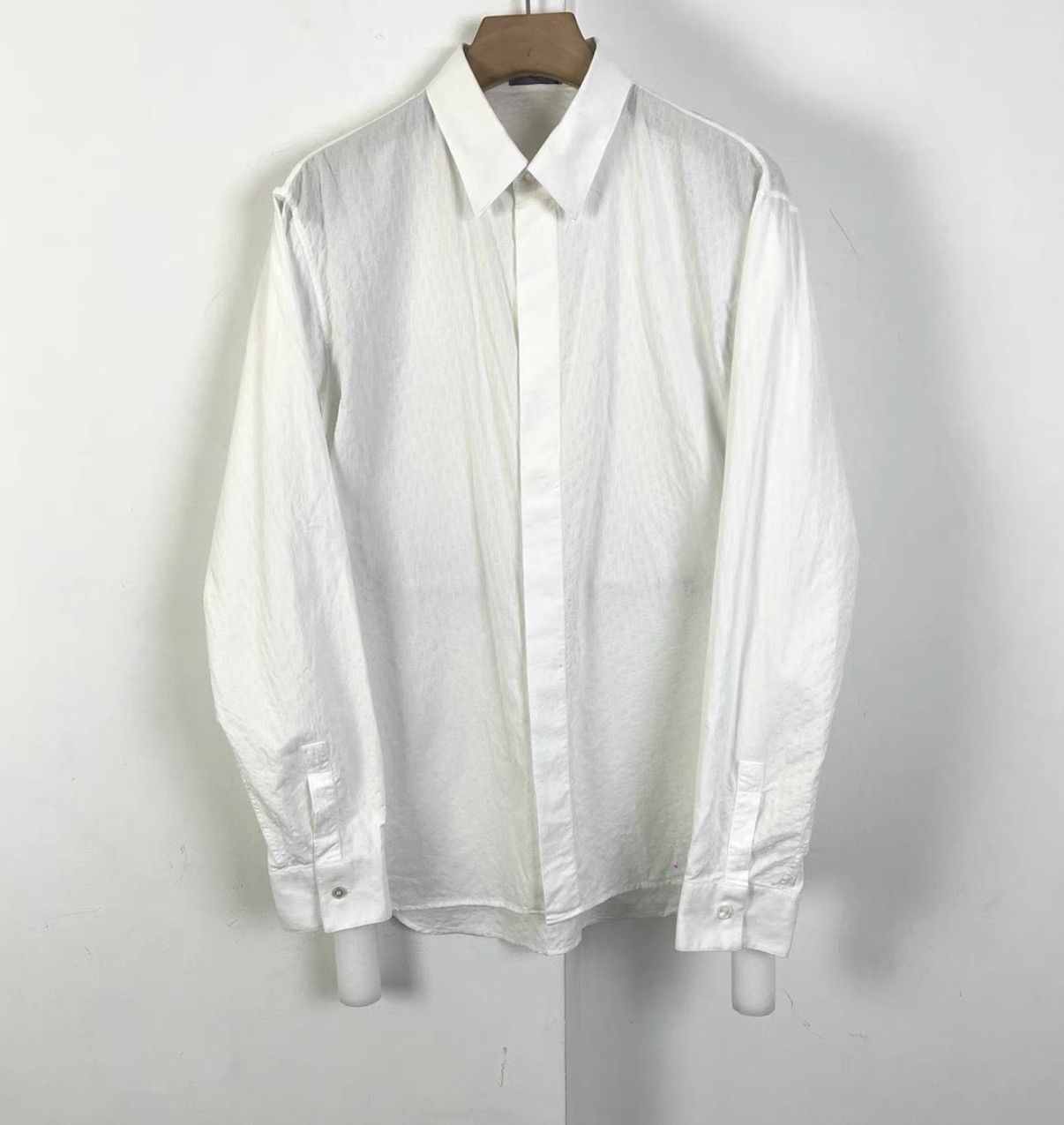 Dior Dior Classic Jacquard Logo Shirt K12 Size US XS / EU 42 / 0 - 1 Thumbnail