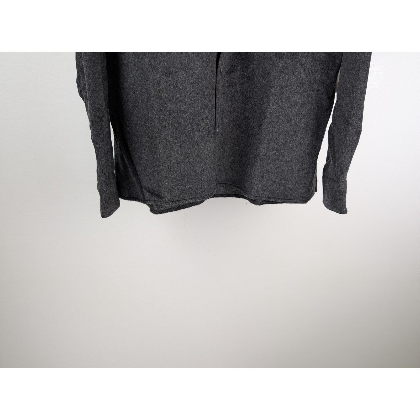 Aime Leon Dore o1rshd1 Cashmere Field Shirt in Graphite Size US XL / EU 56 / 4 - 4 Thumbnail