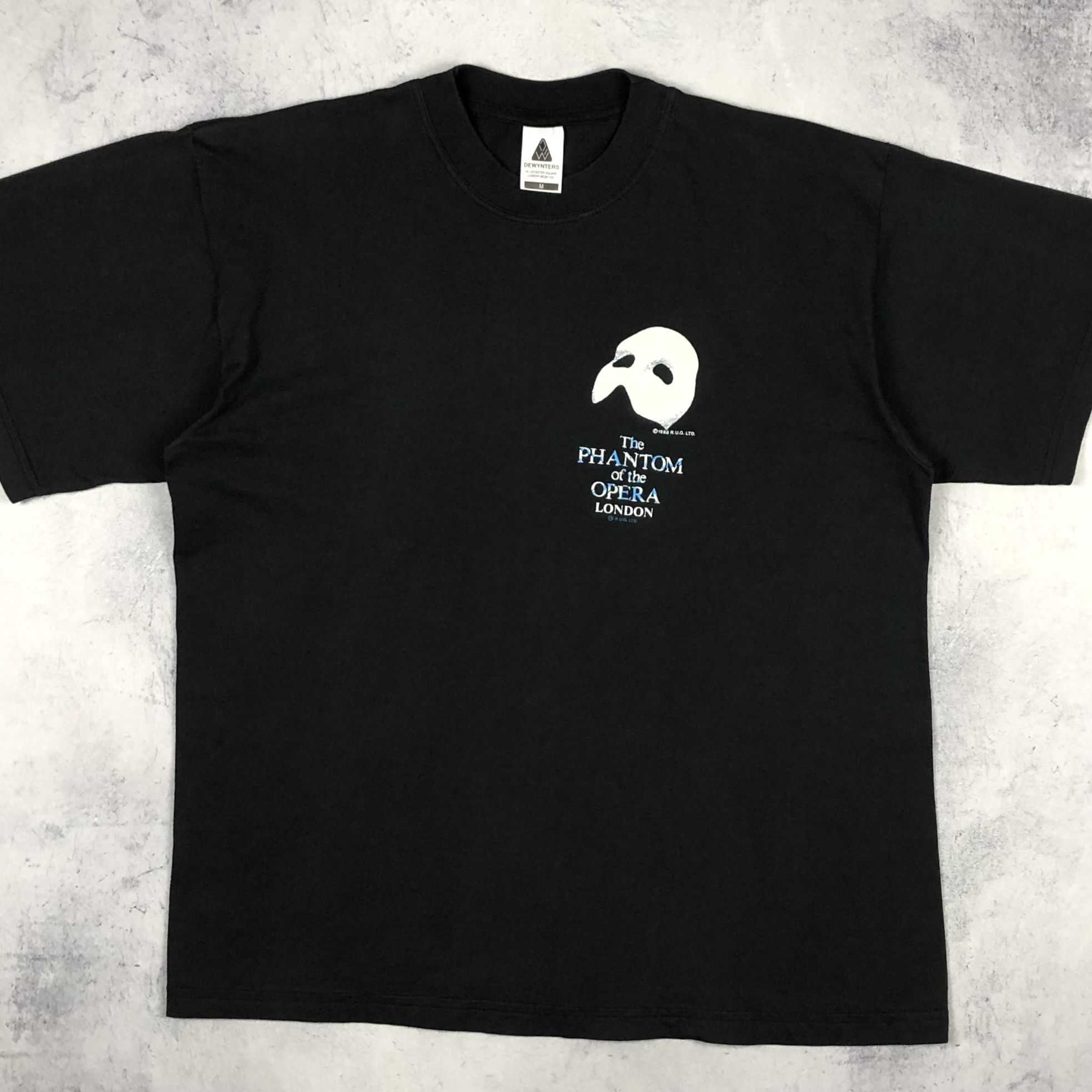 Vintage 1988 The Phantom of the Opera London Tee Size US M / EU 48-50 / 2 - 3 Thumbnail