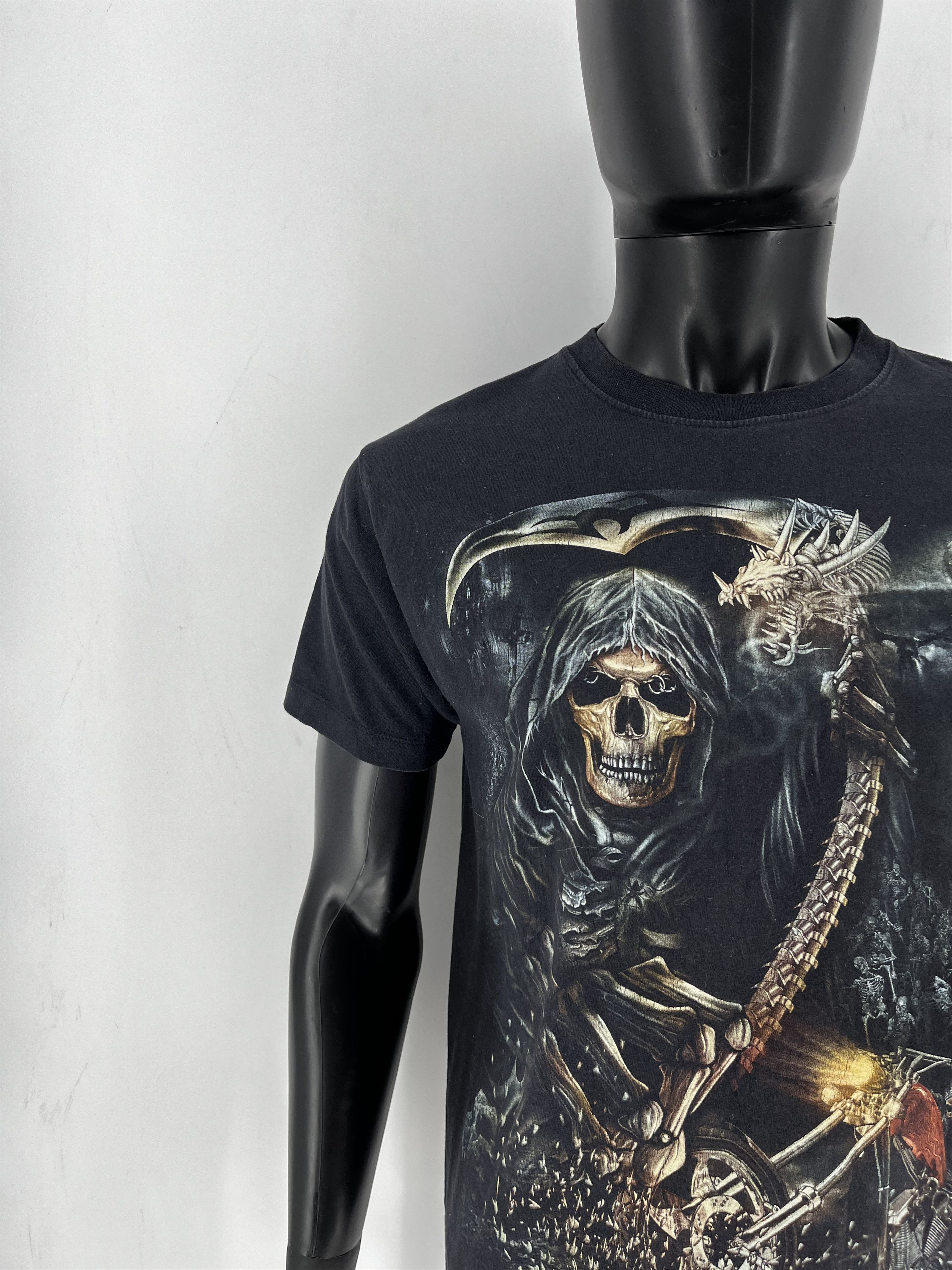 Band Tees Vintage Spiral Wild T Shirt Tee Skull Big Logo Baggy 90s Size US M / EU 48-50 / 2 - 7 Thumbnail