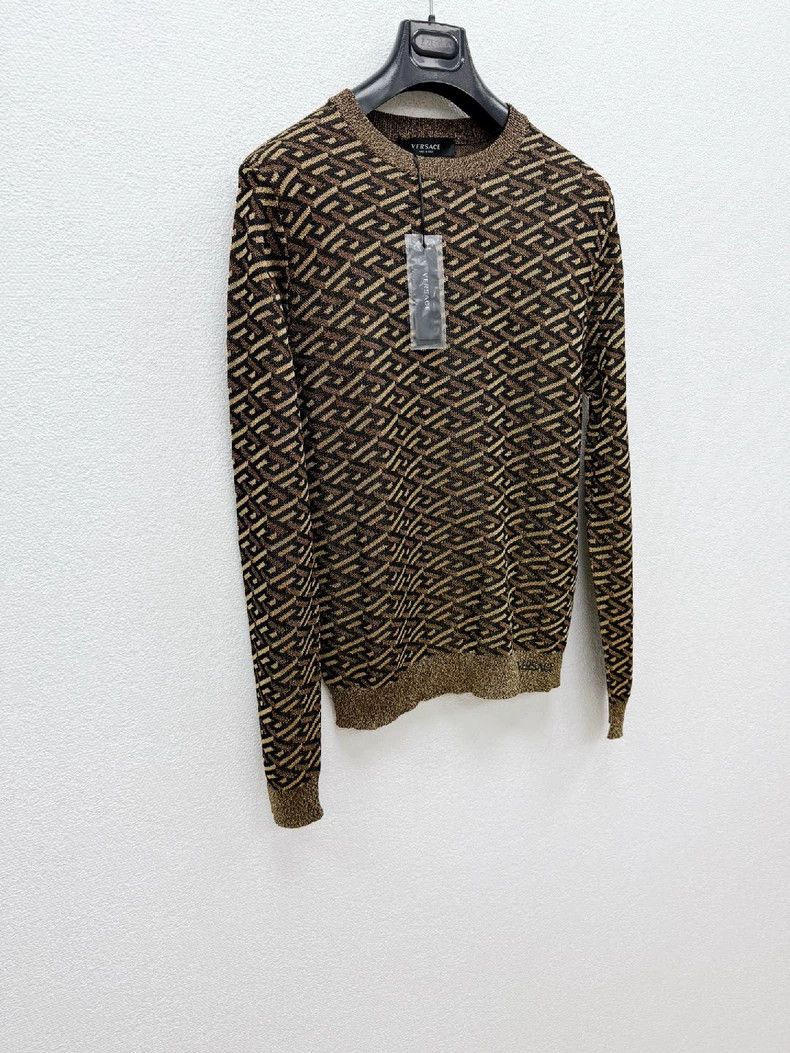 Versace Versace Embroidered knitted sweaters Size US S / EU 44-46 / 1 - 2 Thumbnail