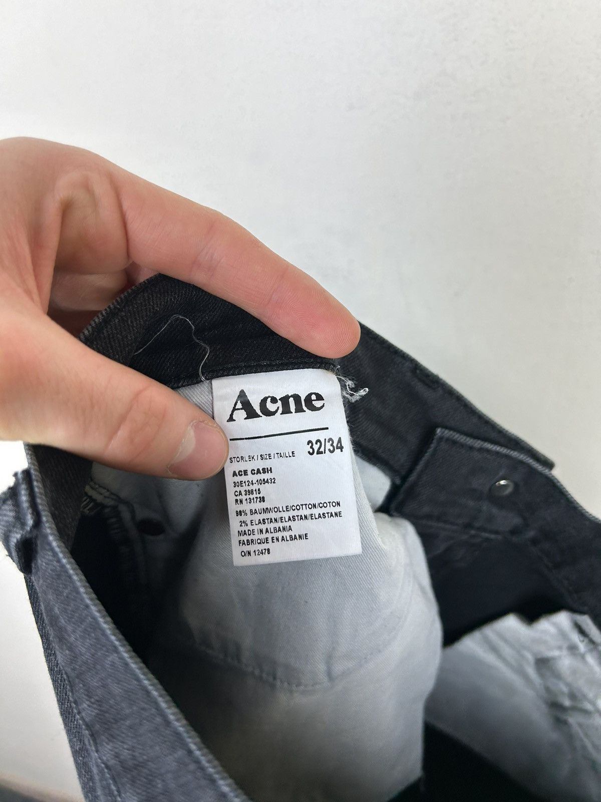 Acne Studios × Designer Acne Studios Black pants Size US 32 / EU 48 - 6 Thumbnail