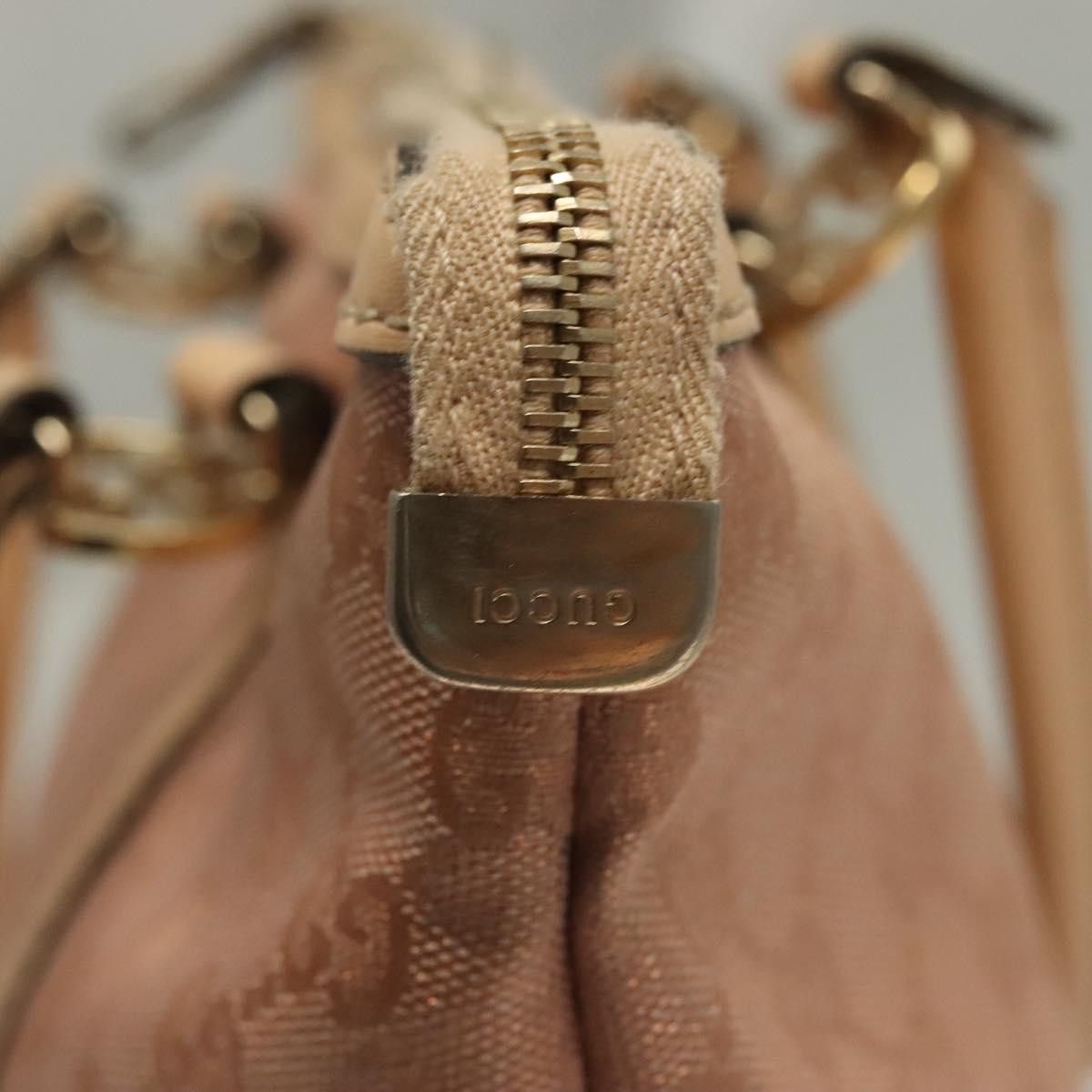 Gucci GUCCI GG Canvas Lovely Tote Bag Pink Gold Size ONE SIZE - 15 Thumbnail