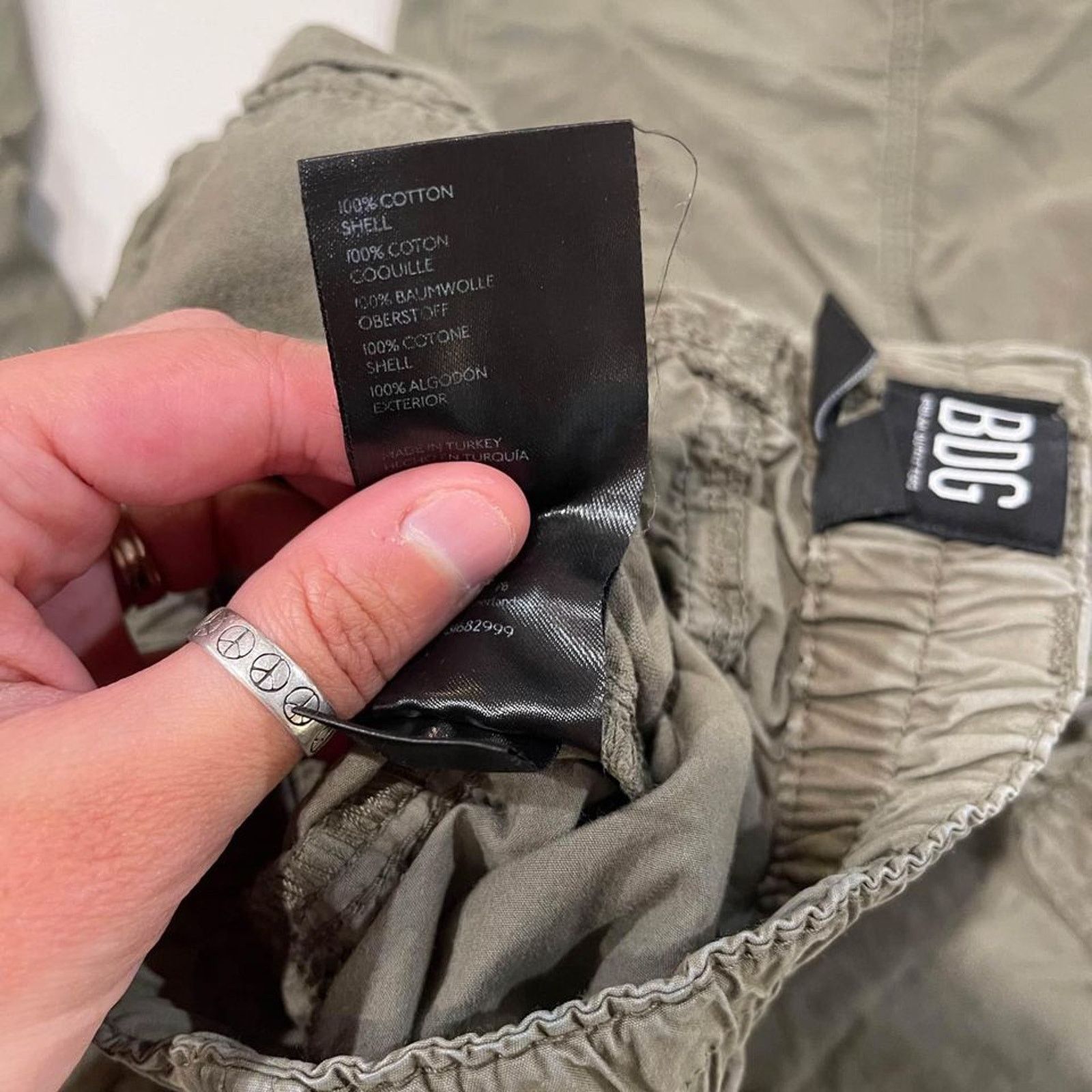 Bdg Urban Outfitters BDG y2k Low Rise Cargo Pant Women's Large Size 34" / US 12 / IT 48 - 6 Thumbnail
