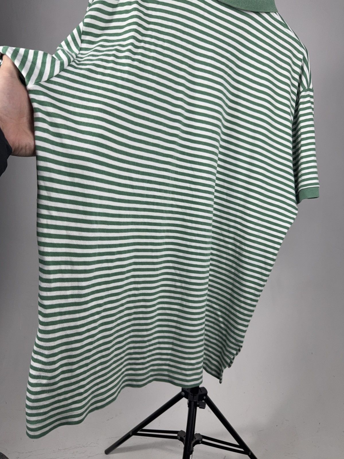 Polo Ralph Lauren Vintage 90s Retro Polo Ralph Lauren Striped Pony Polo Shirt Size US XL / EU 56 / 4 - 15 Thumbnail