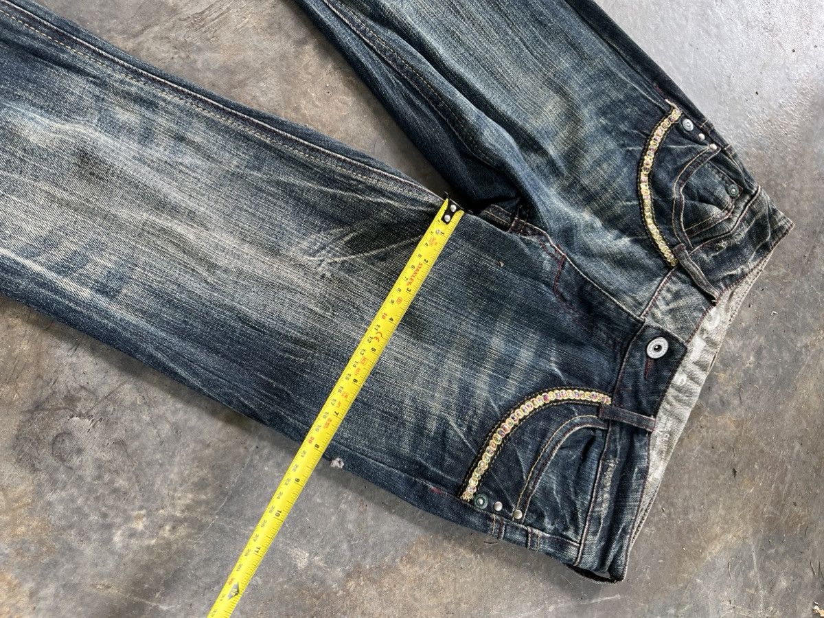 Japanese Brand × Tornado Mart × Vintage Flare Tornado Mart Inspired Denim Size US 30 / EU 46 - 8 Thumbnail