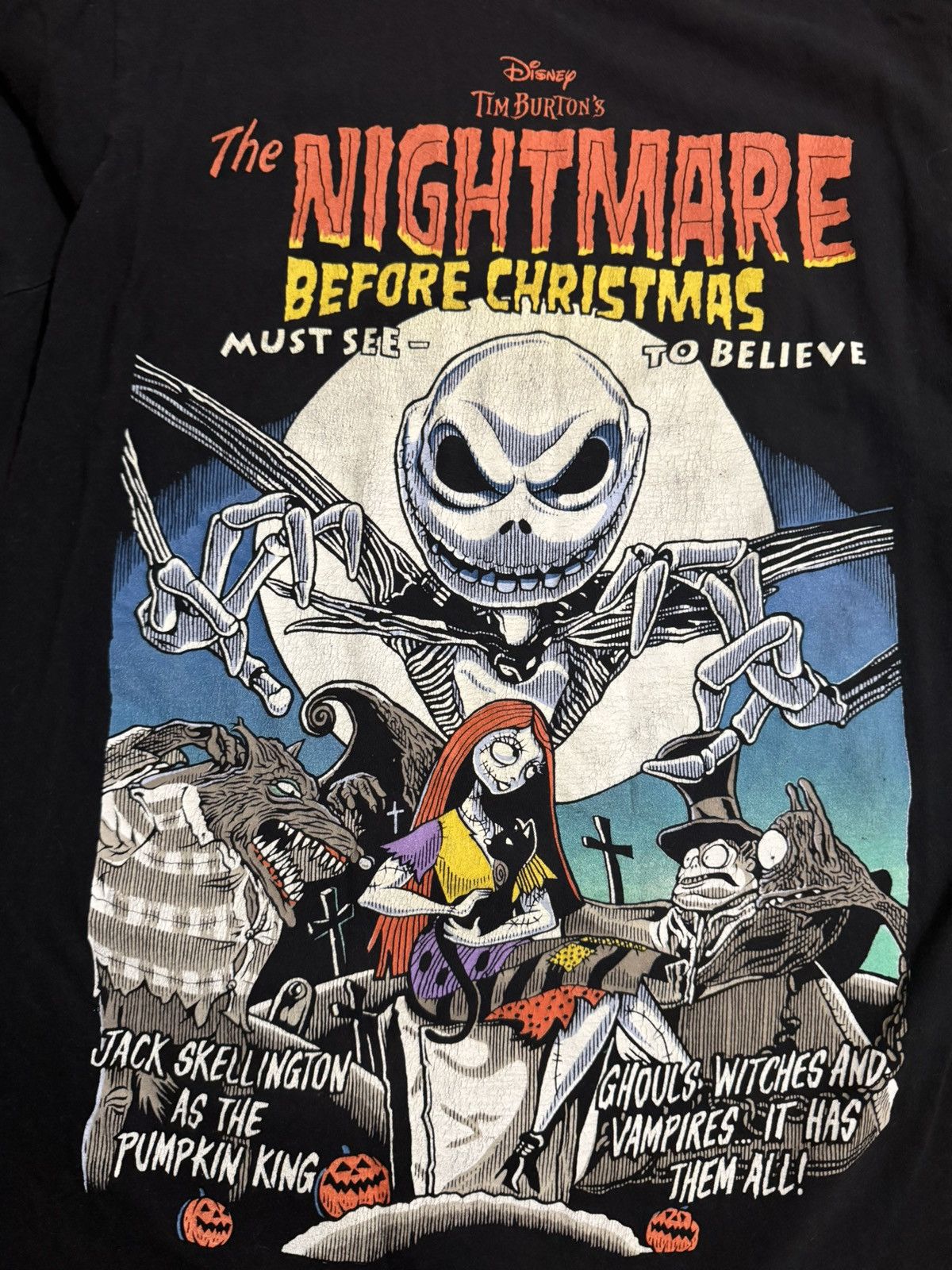 Disney Nightmare before Christmas Size US L / EU 52-54 / 3 - 1 Thumbnail