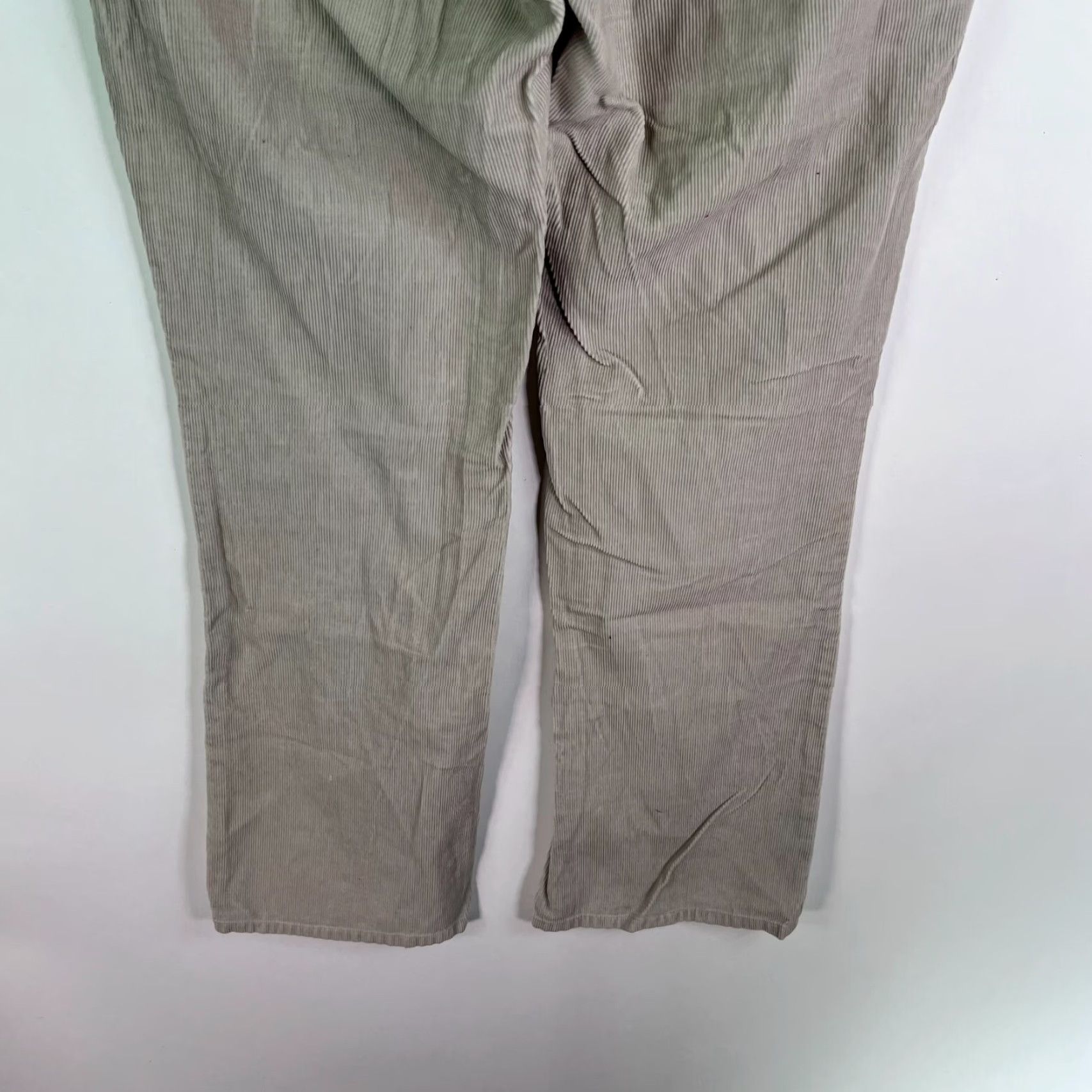 Banana Republic VINTAGE Banana Republic Jeans Corduroy 5-Pocket Low Rise Beige Women's 12 34x33 90s Retro Size 34" / US 12 / IT 48 - 6 Thumbnail