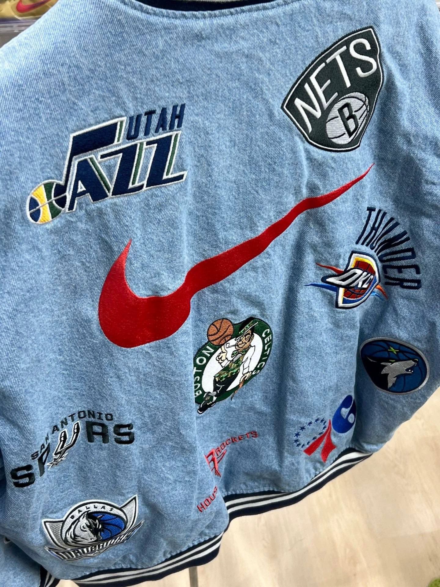 Supreme supreme nba denim bomber jacket xl size Size US XL / EU 56 / 4 - 6 Thumbnail