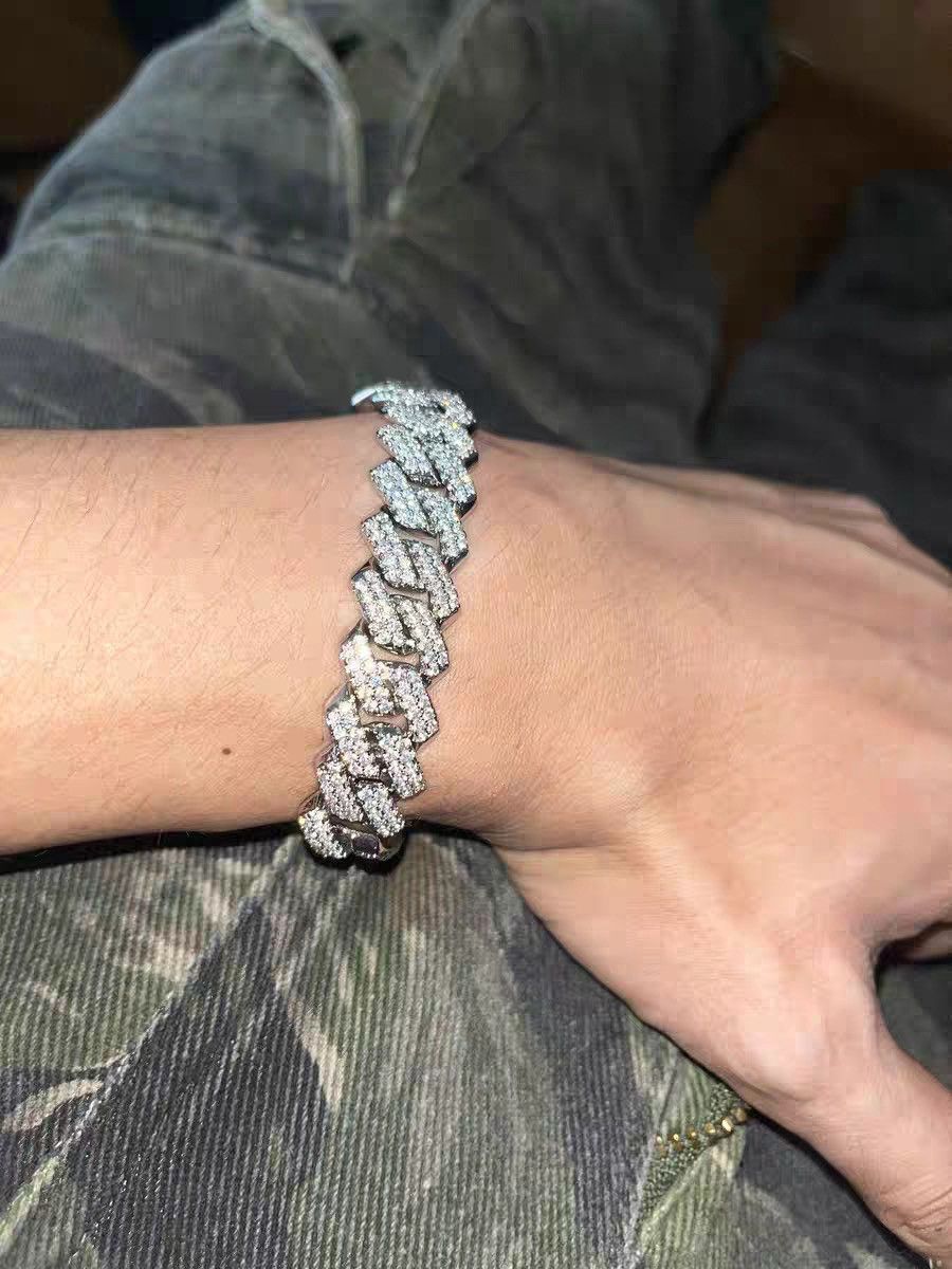 Other ICE Zircon Cuban Link Bracelet Size ONE SIZE - 1 Thumbnail