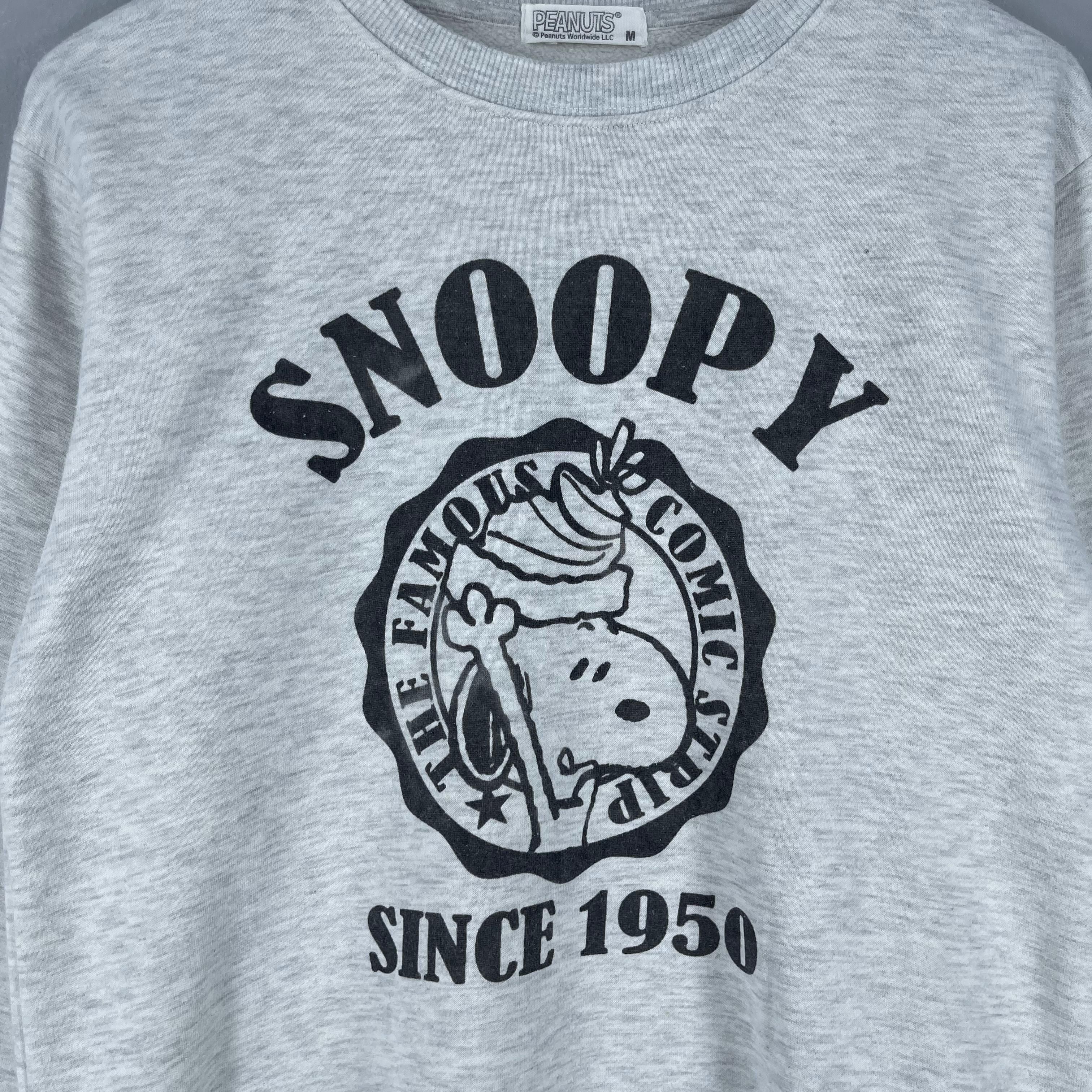 Peanuts Vintage SNOOPY Joe Cole Comic Strip Cartoon Sweatshirt Size US M / EU 48-50 / 2 - 2 Thumbnail