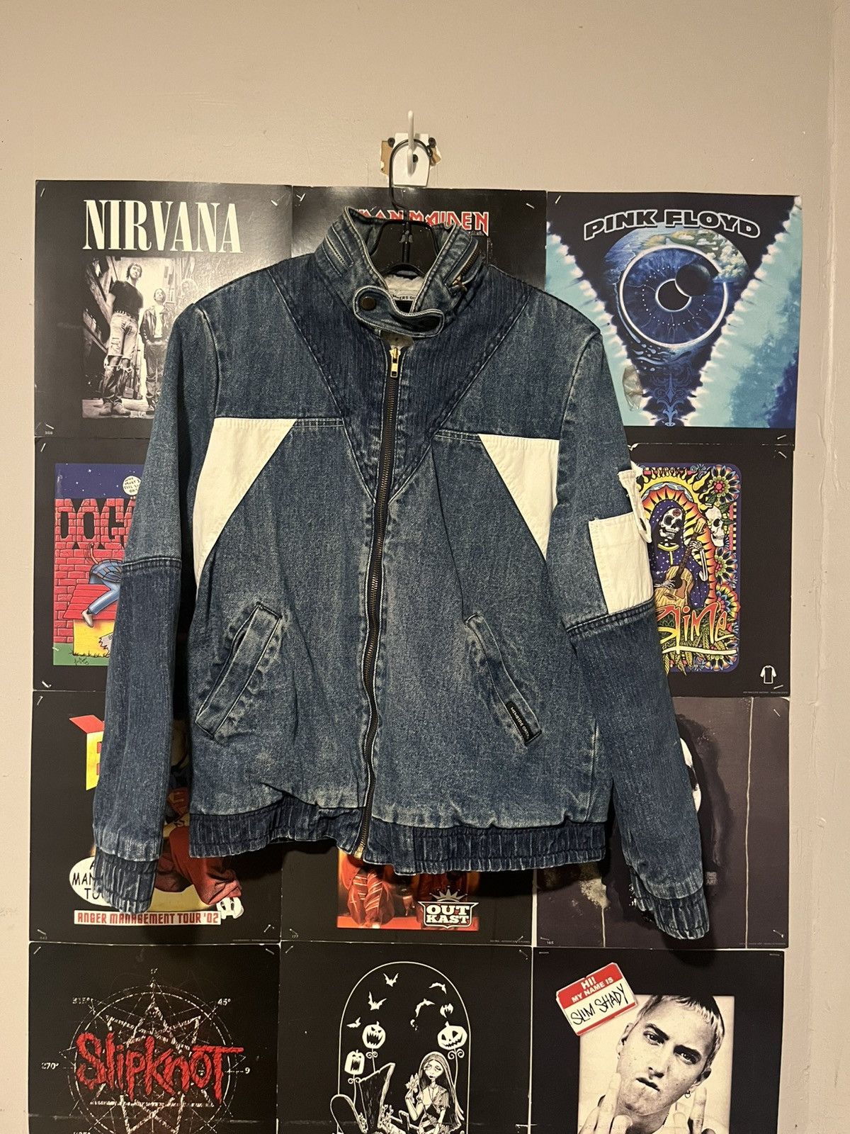 Members Only Vintage 80’s 90’s Members Only Heavy Sherpa Denim Jacket Size S / US 4 / IT 40 - 1 Thumbnail