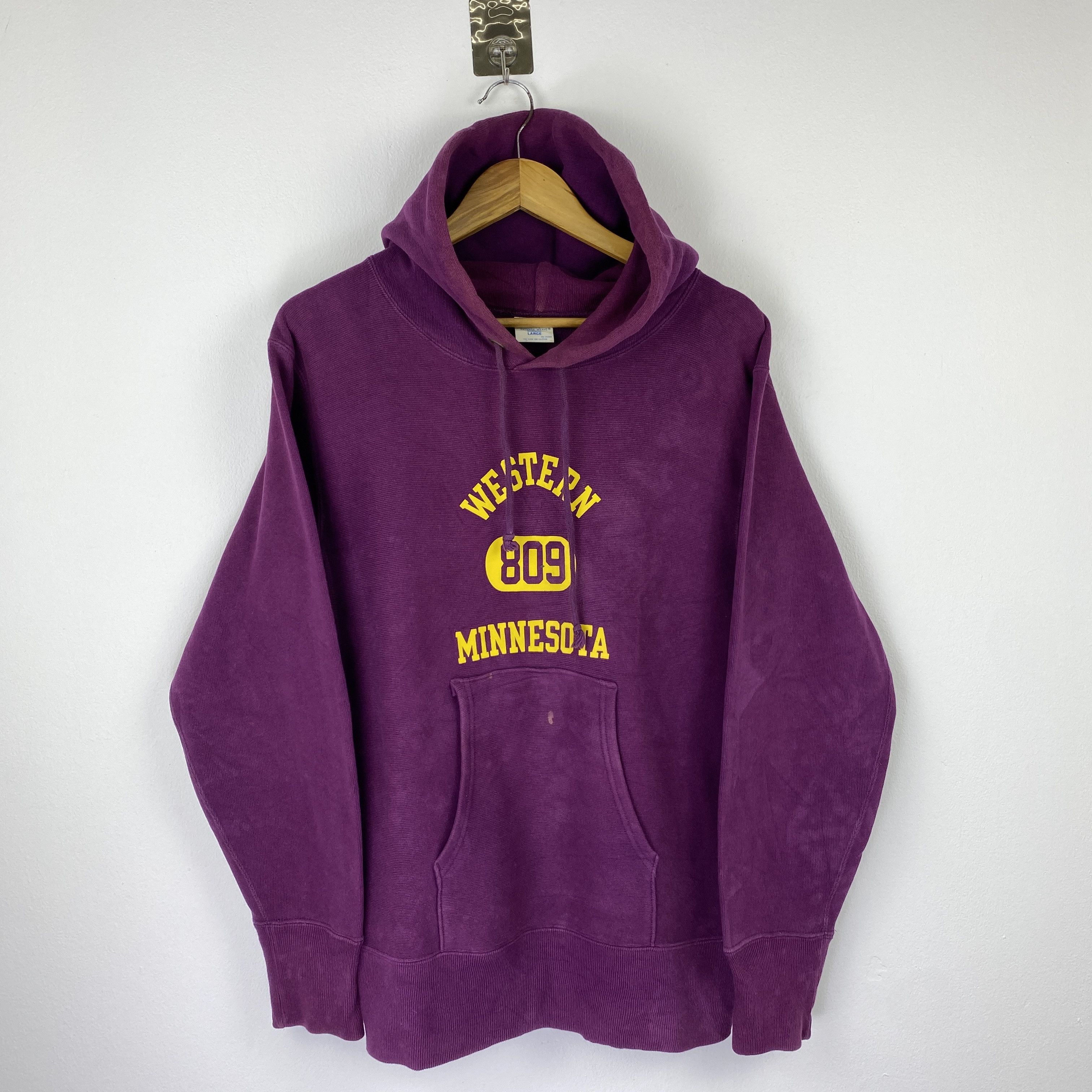 Champion Vintage Champion Hoodie Spellout Crewneck SH0507 Size US L / EU 52-54 / 3 - 1 Thumbnail