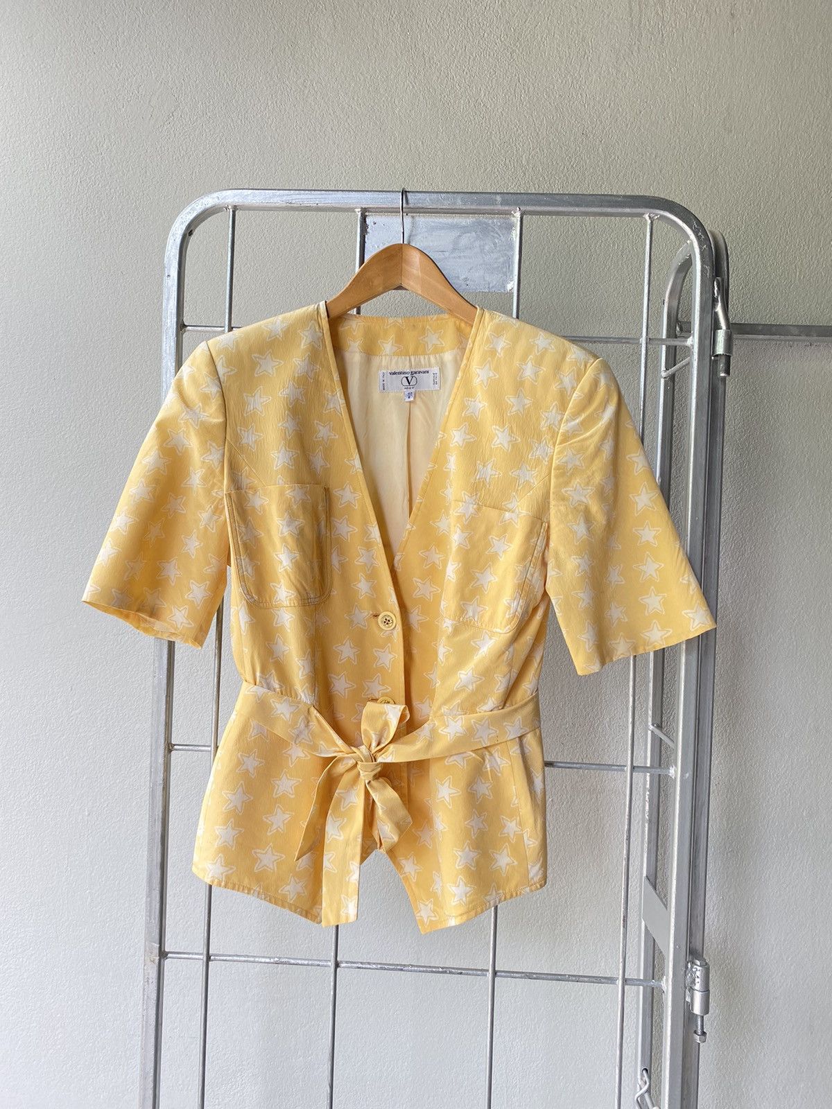 Valentino Valentino vintage yellow stars jacket Size ONE SIZE - 12 Thumbnail