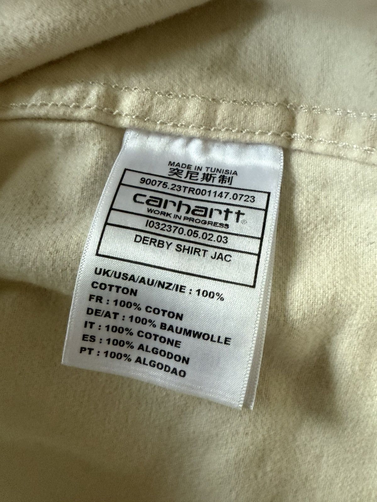 Carhartt Wip Carhartt WIP: Derby Shirt Jacket - XXL Size US XXL / EU 58 / 5 - 3 Thumbnail