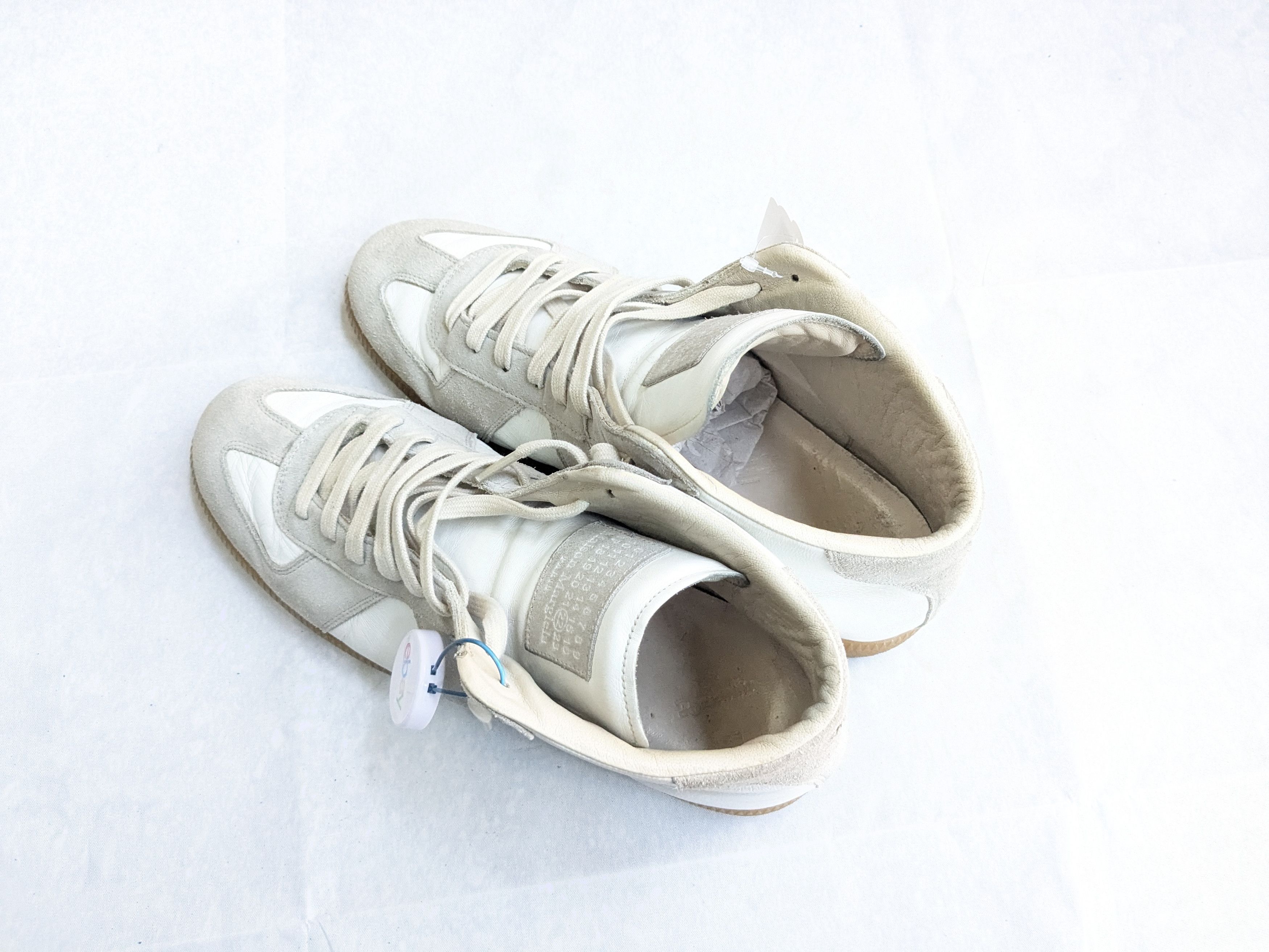 Maison Margiela Maison Margiela Replica GAT White Gray 11 44 Low Tops Size US 11 / EU 44 - 12 Thumbnail