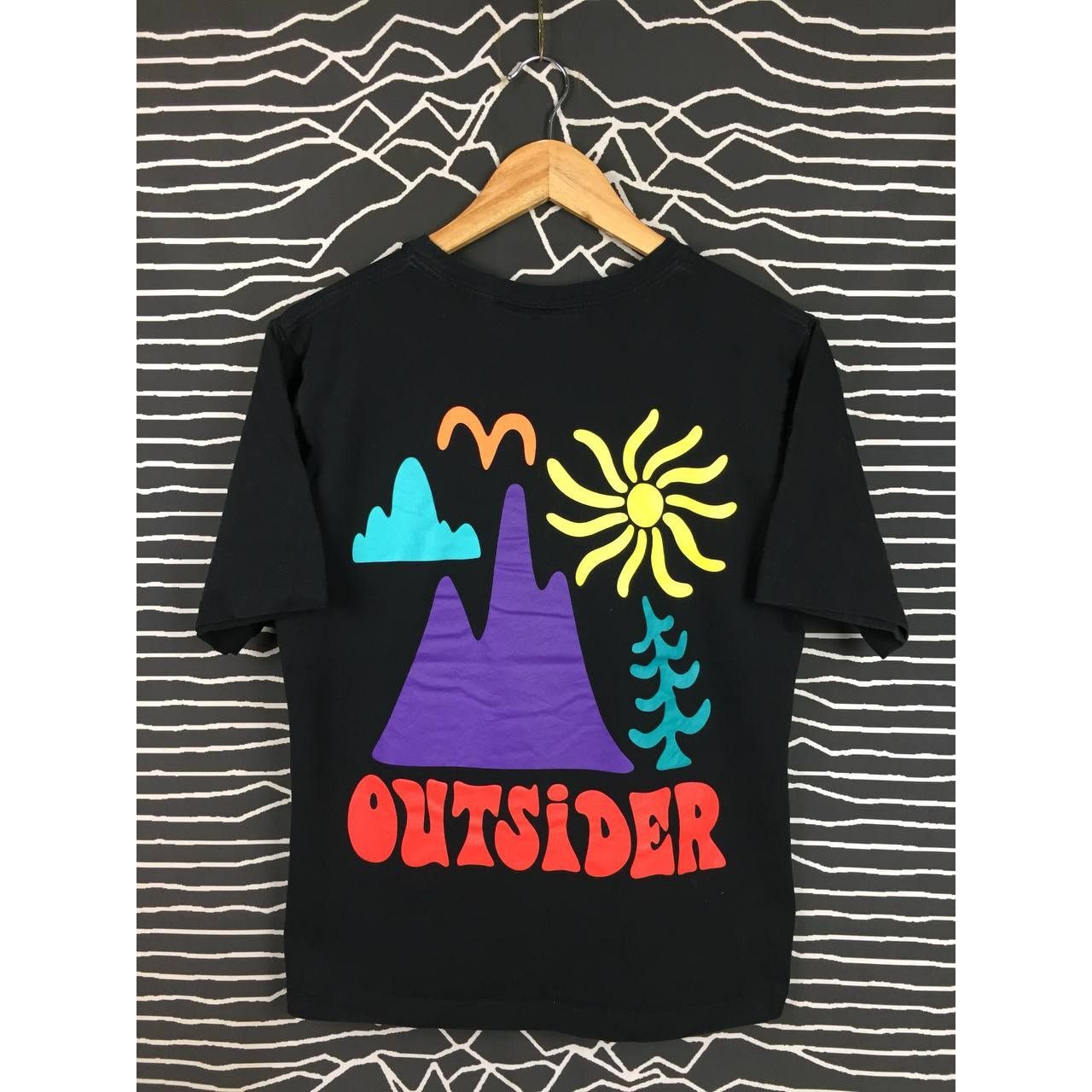Vintage No Boundaries Oversized Fit Outsider Graphic Tee Size US XS / EU 42 / 0 - 1 Thumbnail