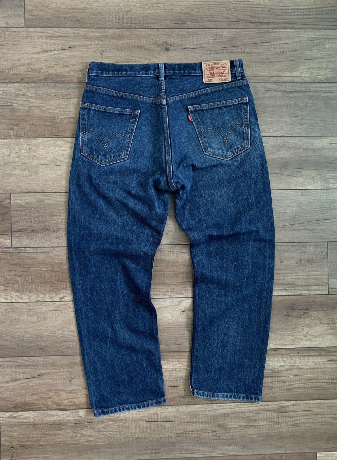 Levi's Vintage Levi's 505 Distressed Wide Jeans Denim Pants Size US 36 / EU 52 - 7 Thumbnail