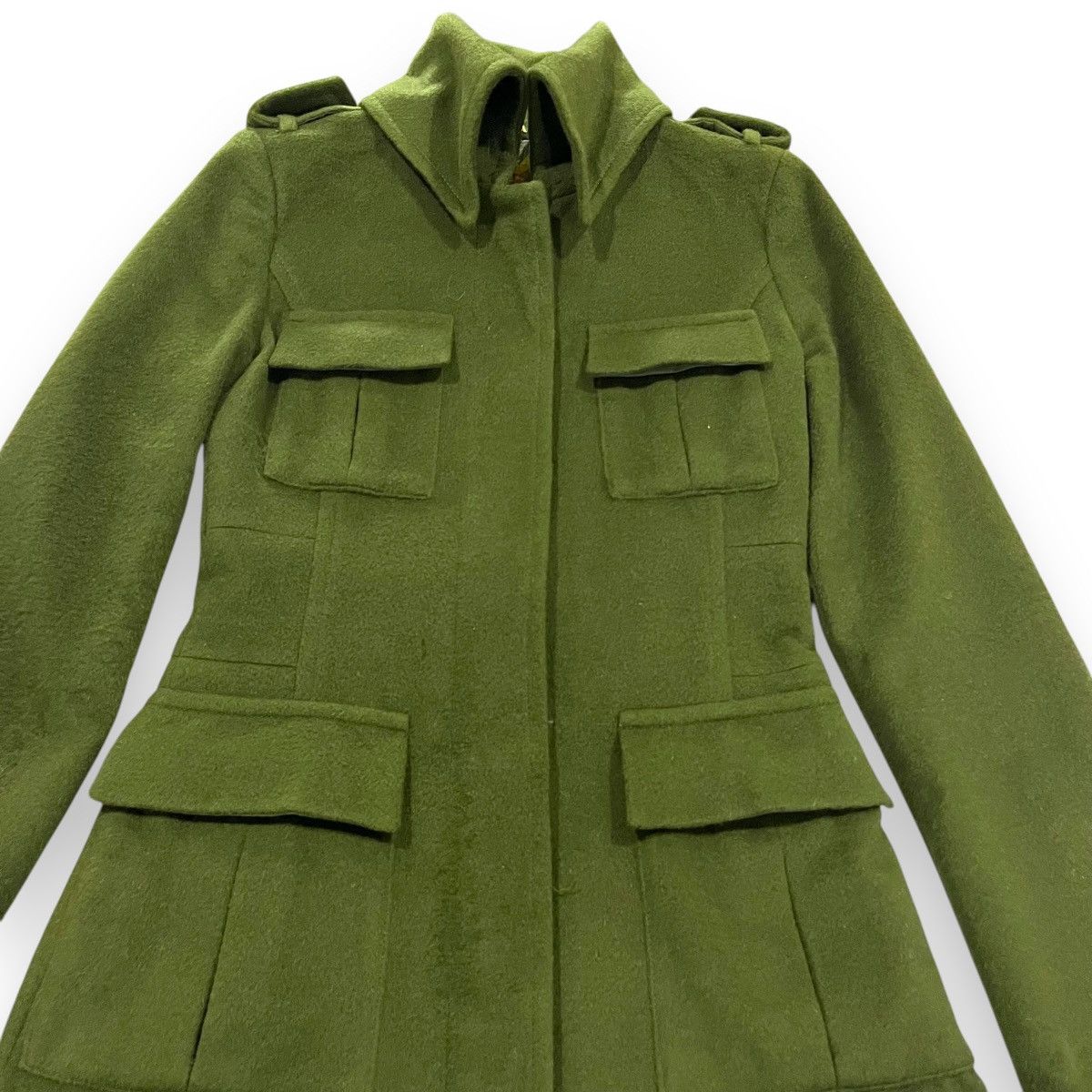 Hysteric Glamour SLY Japanese Brand Military Wool Cashmere Jacket Size S / US 4 / IT 40 - 6 Thumbnail